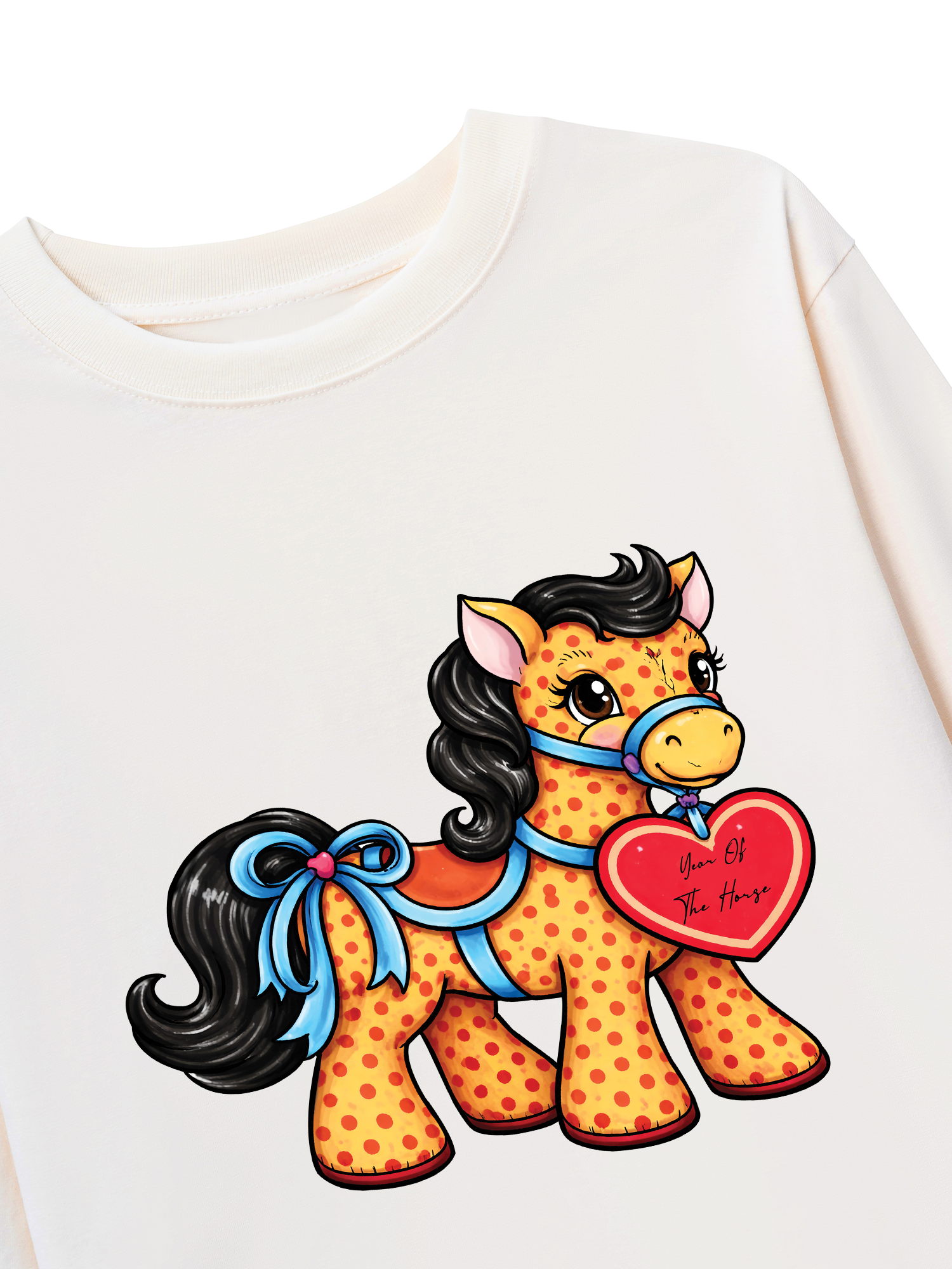 Áo Thun Dài Tay Orange Horrse