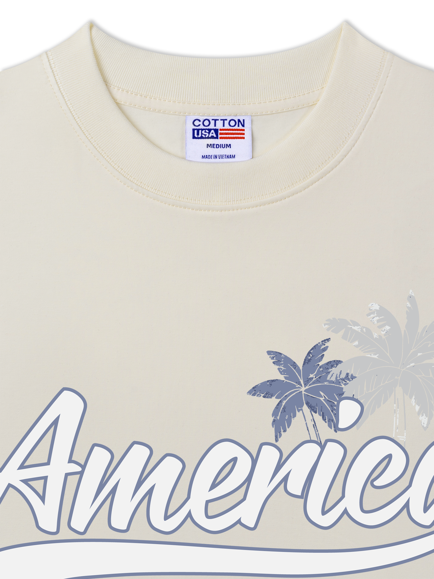 Áo Thun Relaxed Fit Baseball America Summer Time