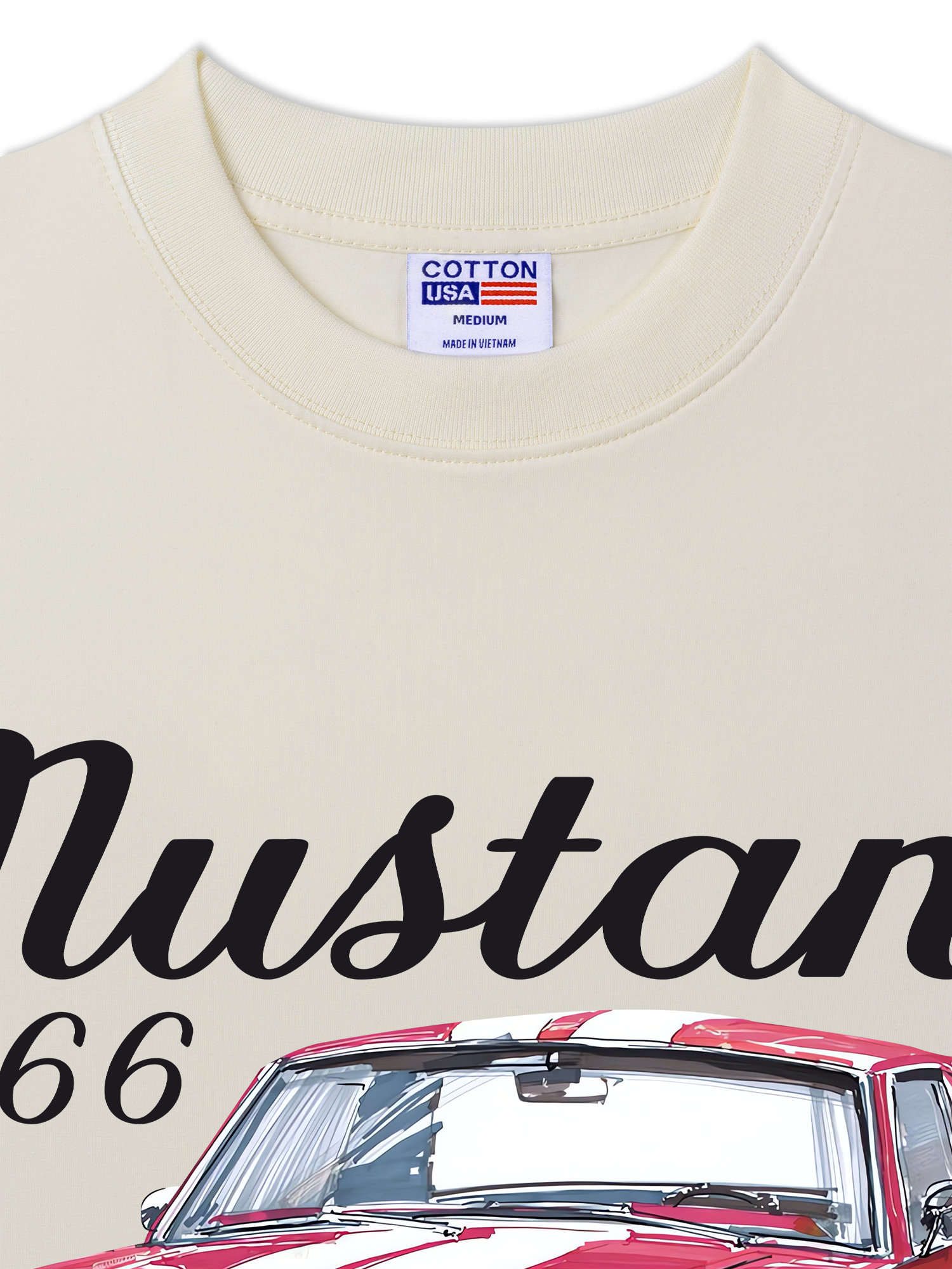 Áo Thun Relaxed Fit Ford Mustang 1966