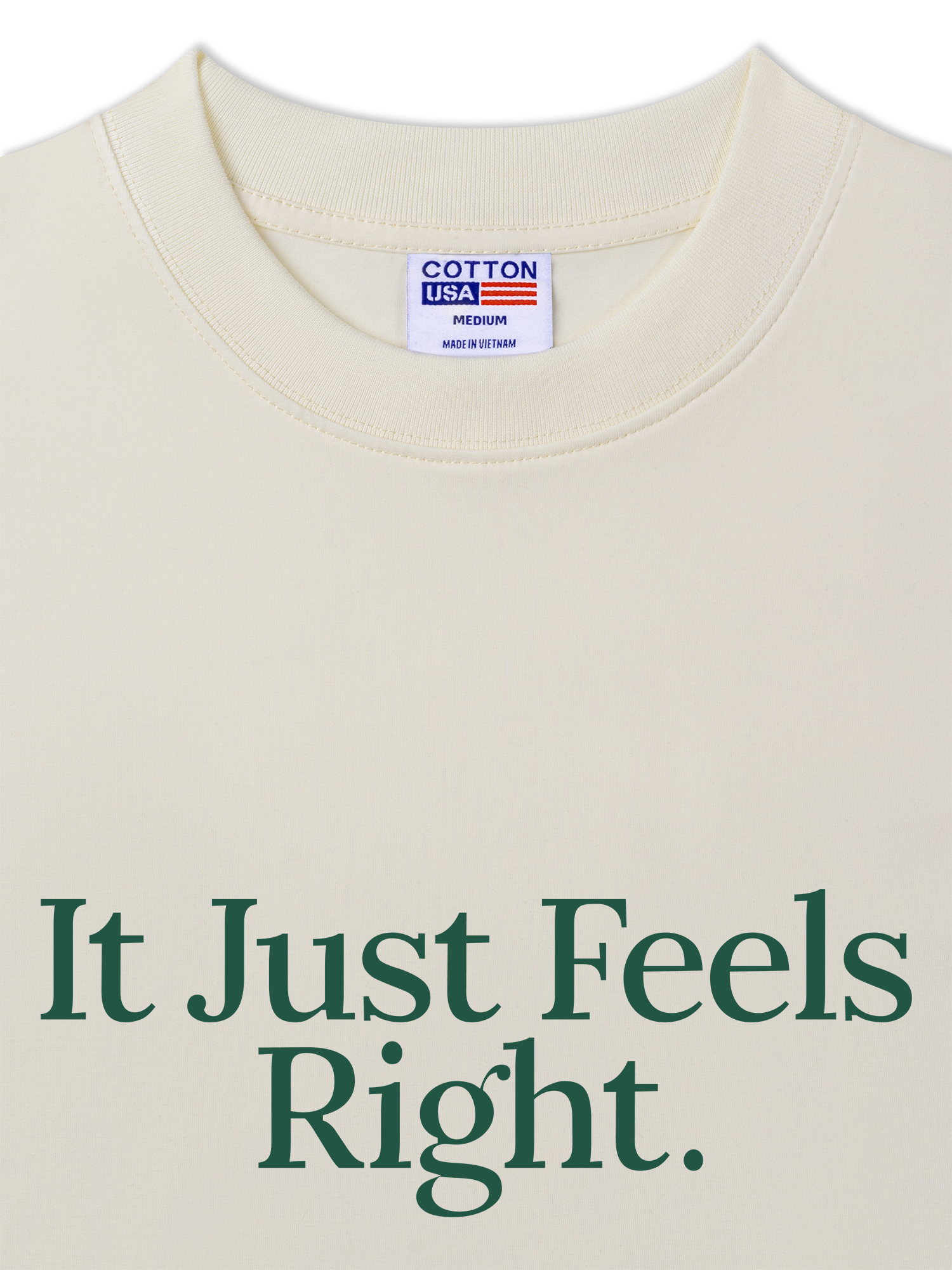 Áo Thun Relaxed Fit It Just Feels Right