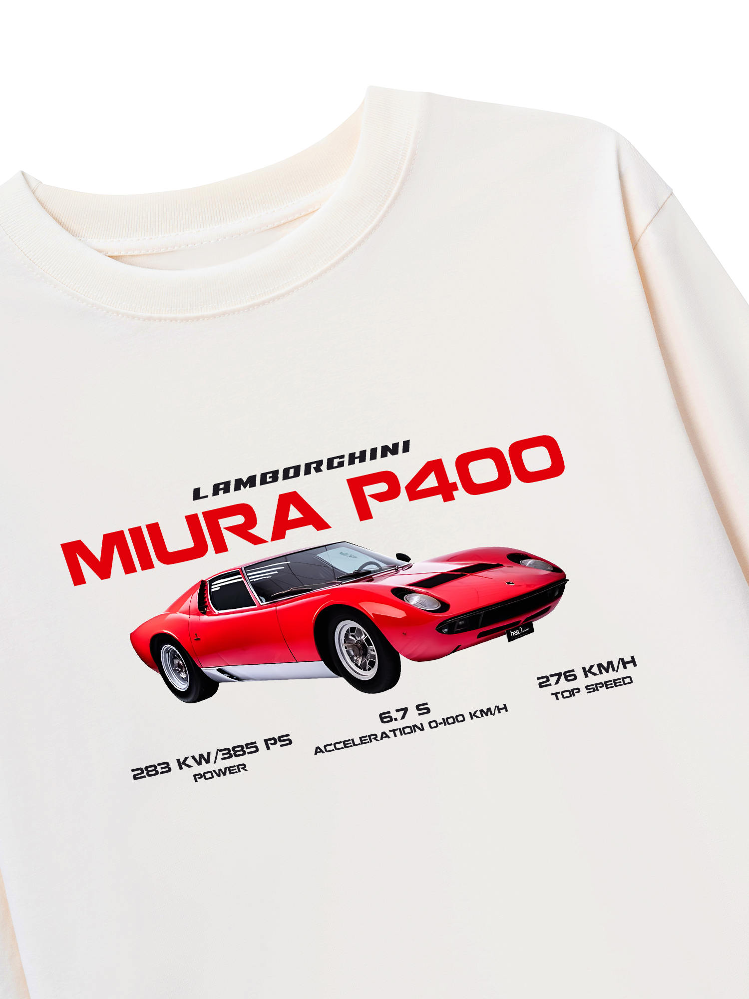 Áo Thun Dài Tay Lamborghini Miura P400