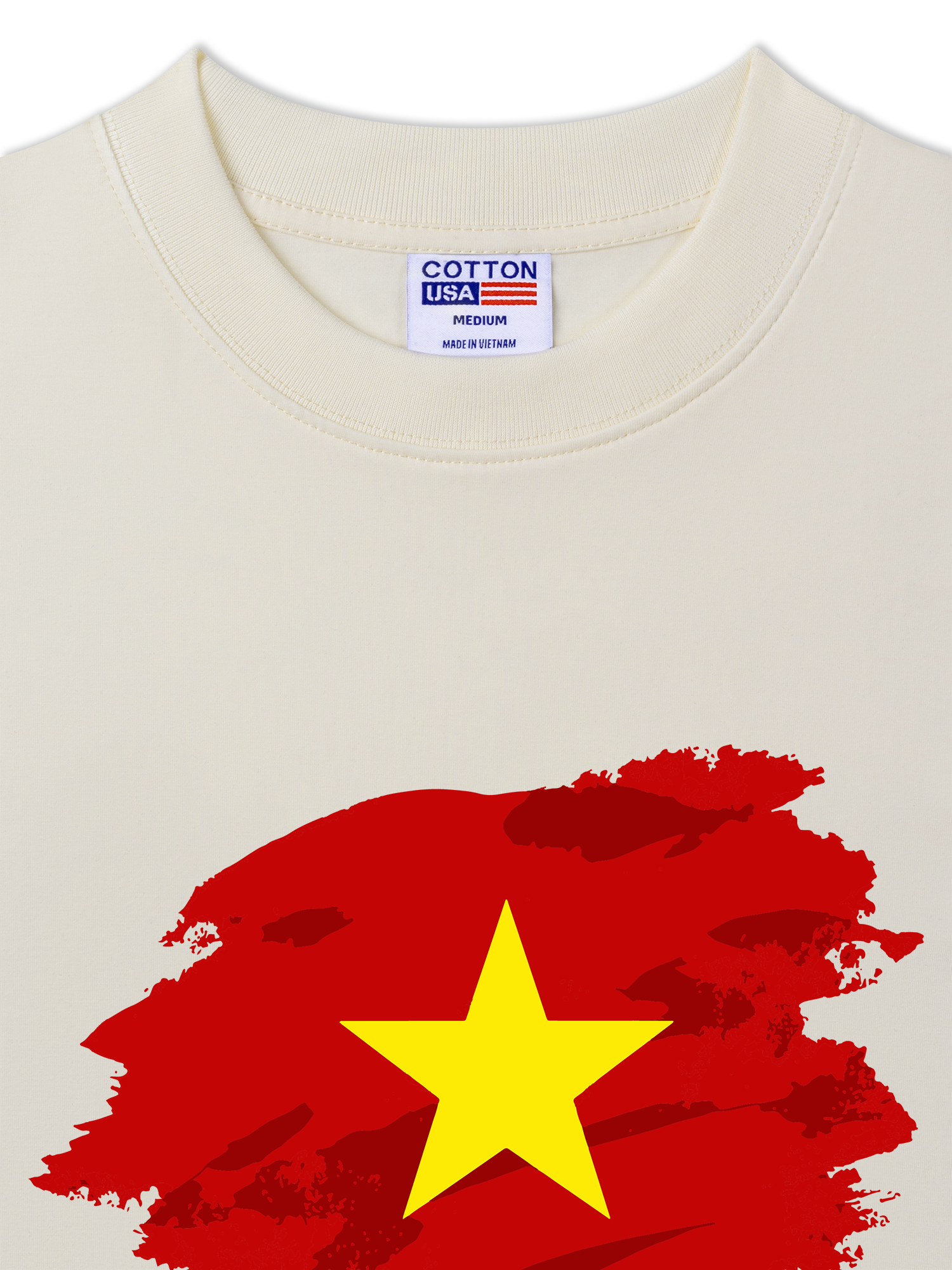 Áo Thun Relaxed Fit Cờ Việt Nam