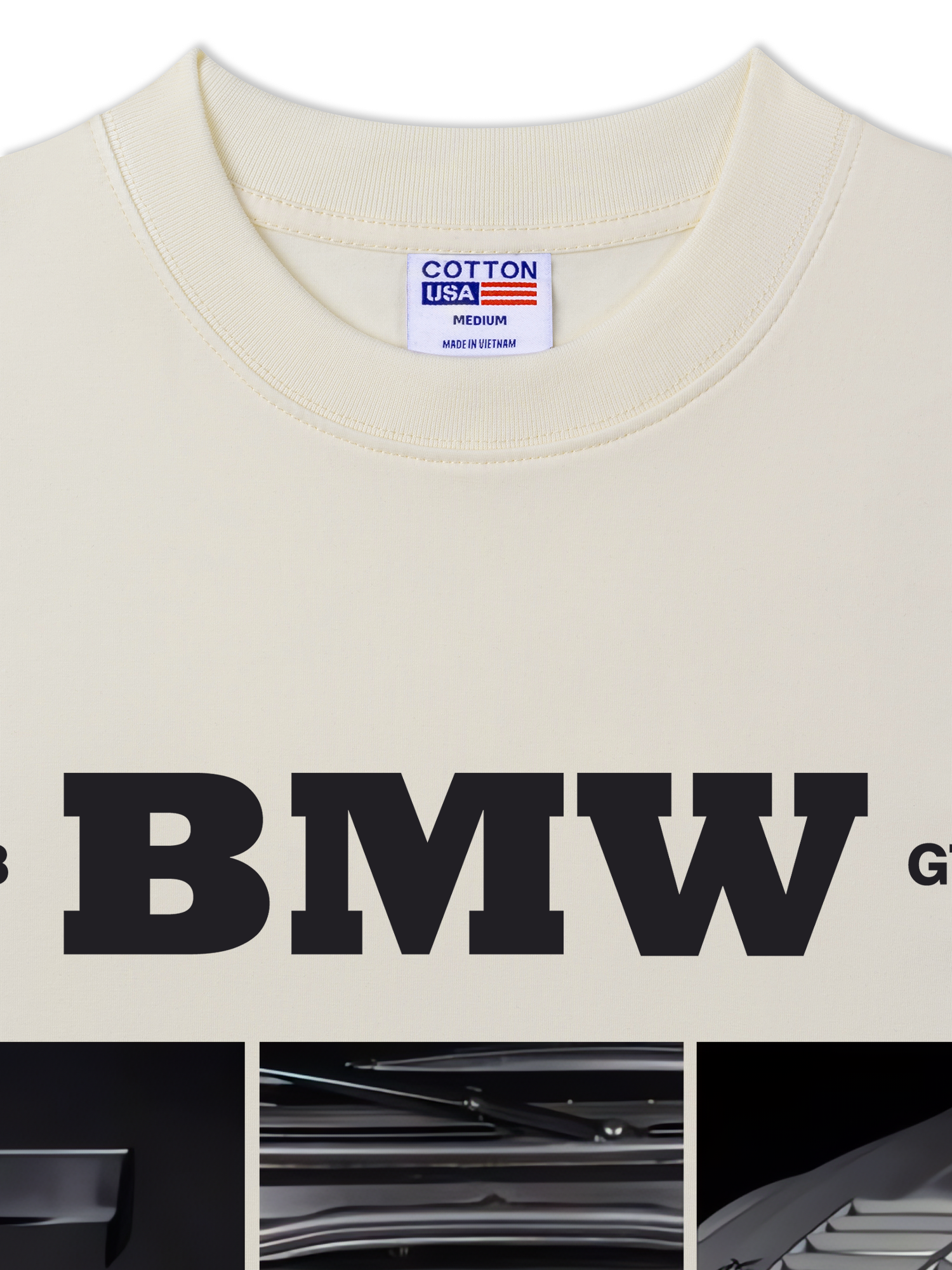 Áo Thun Relaxed Fit BMW M3 GTR Silver