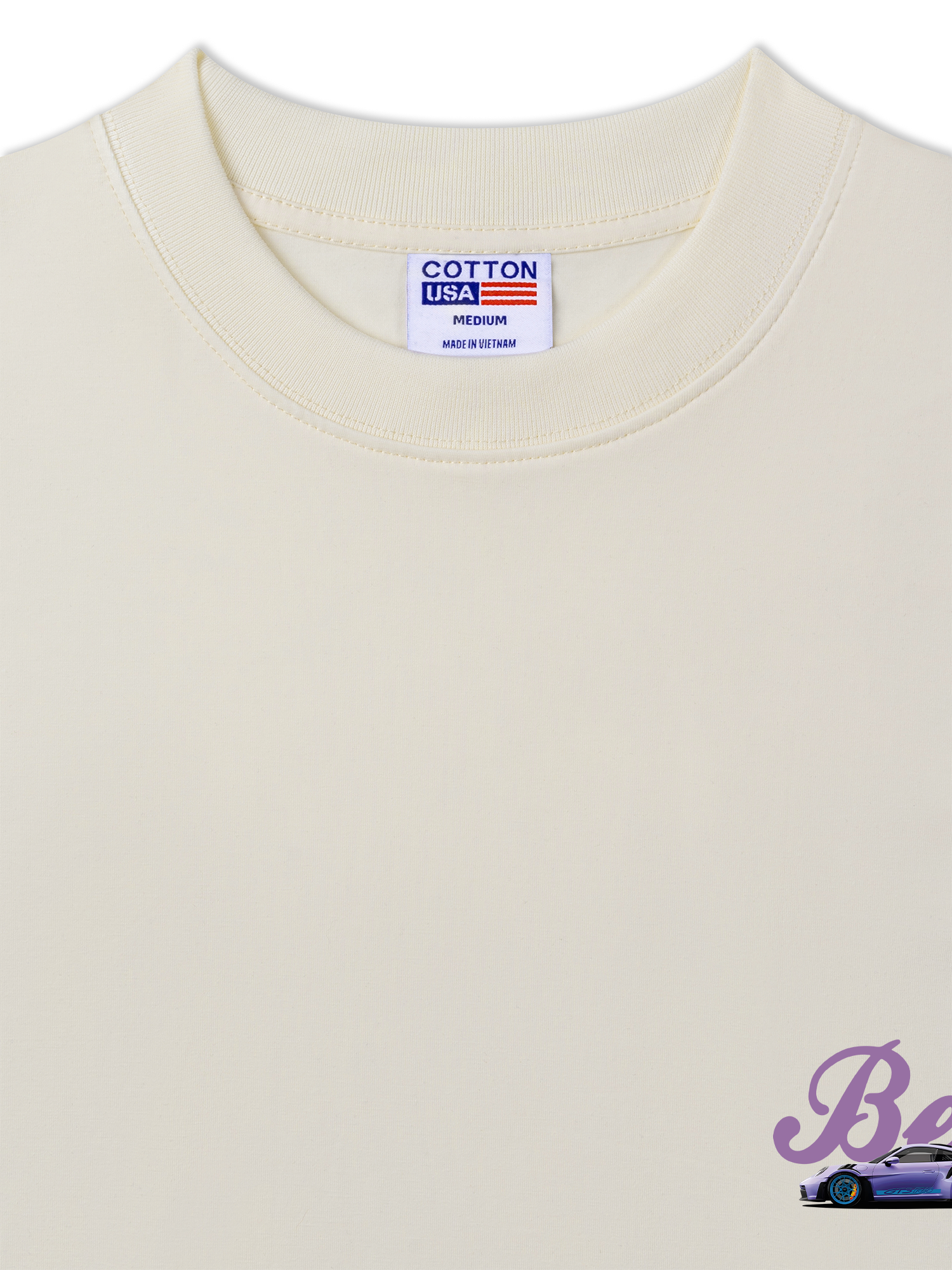 Áo Thun Relaxed Fit Violet Berry