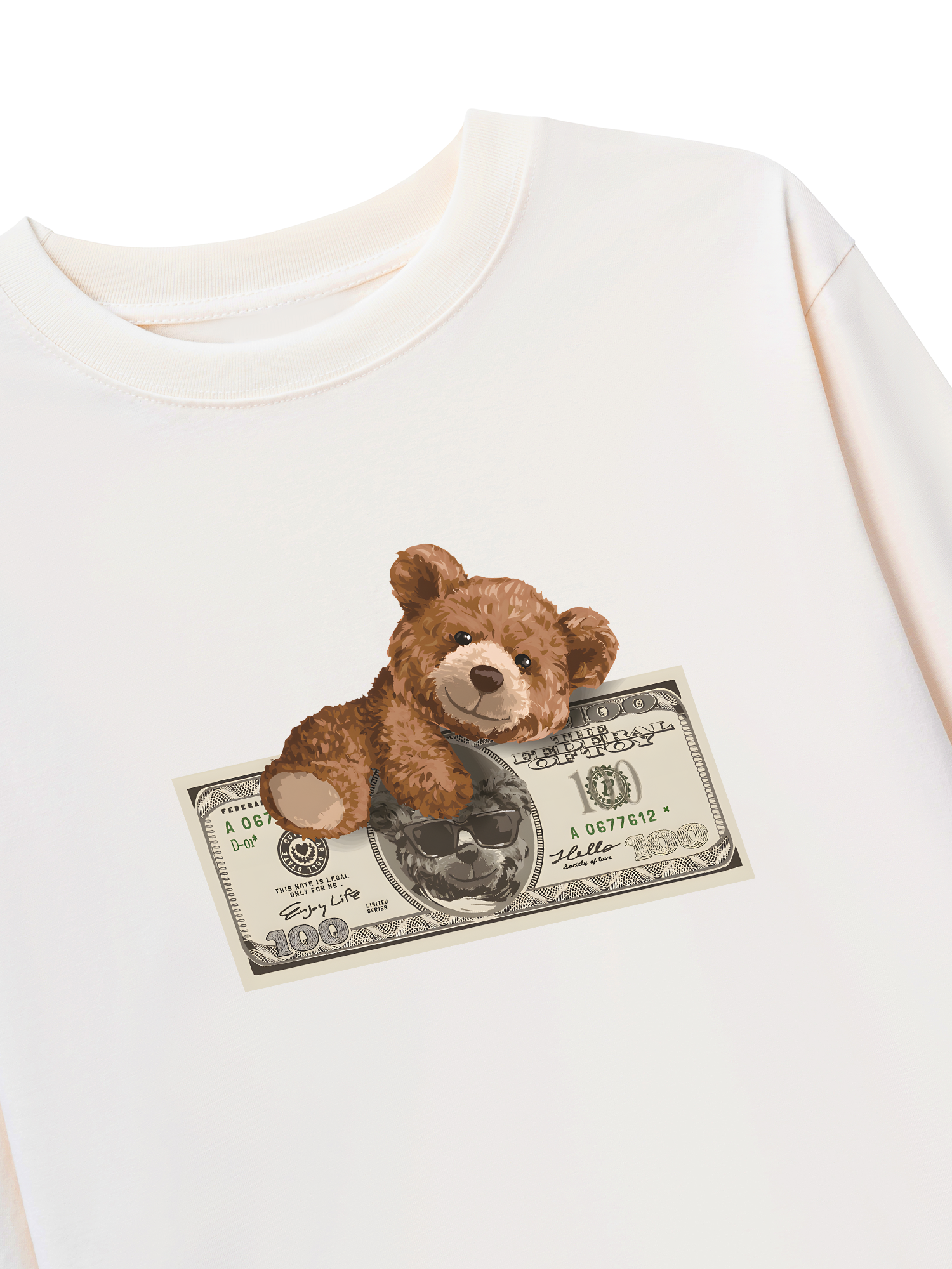 Áo Thun Dài Tay Teddy Dolar