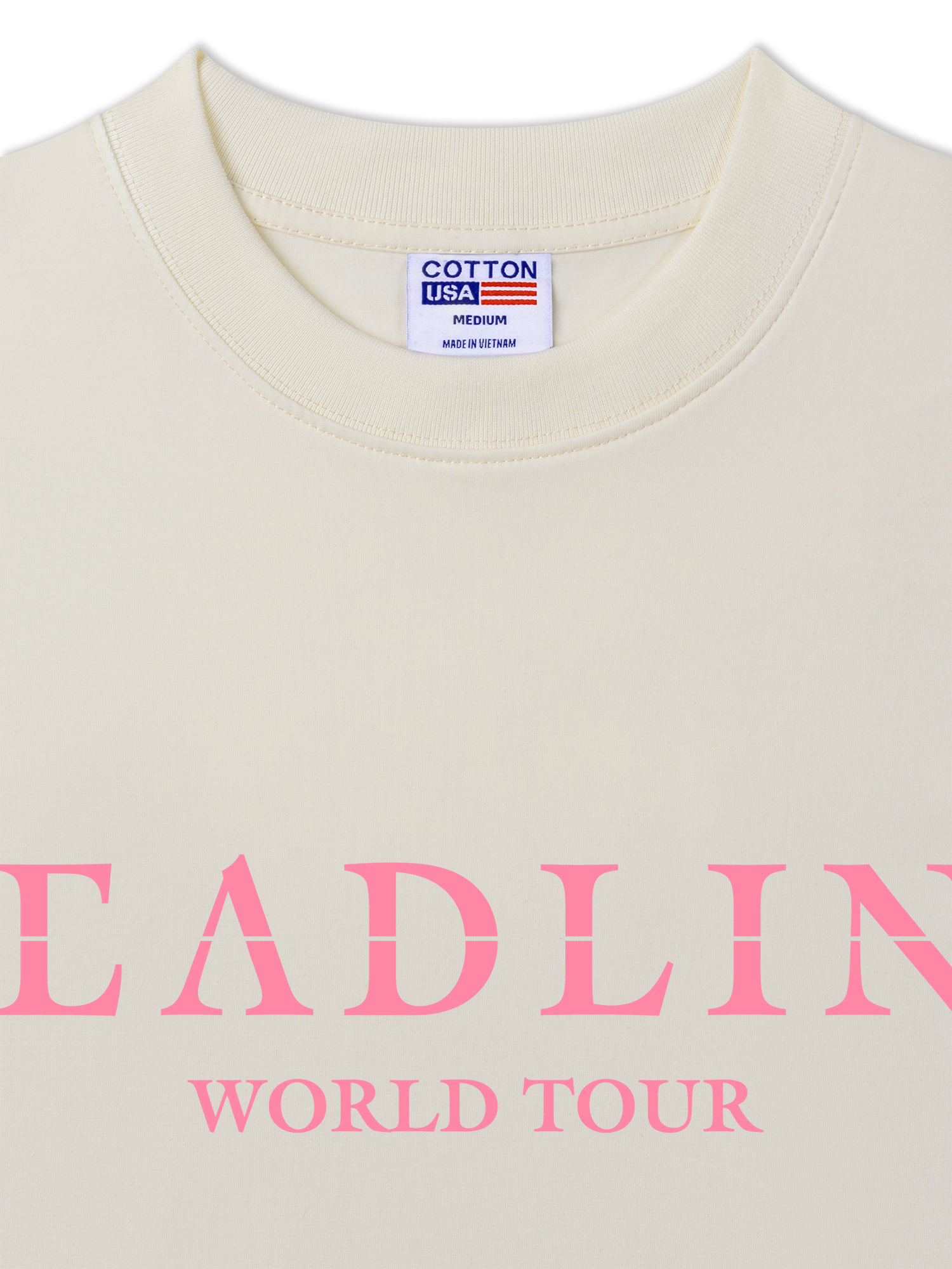 Áo Thun Relaxed Fit Idols Dead Line World Tour