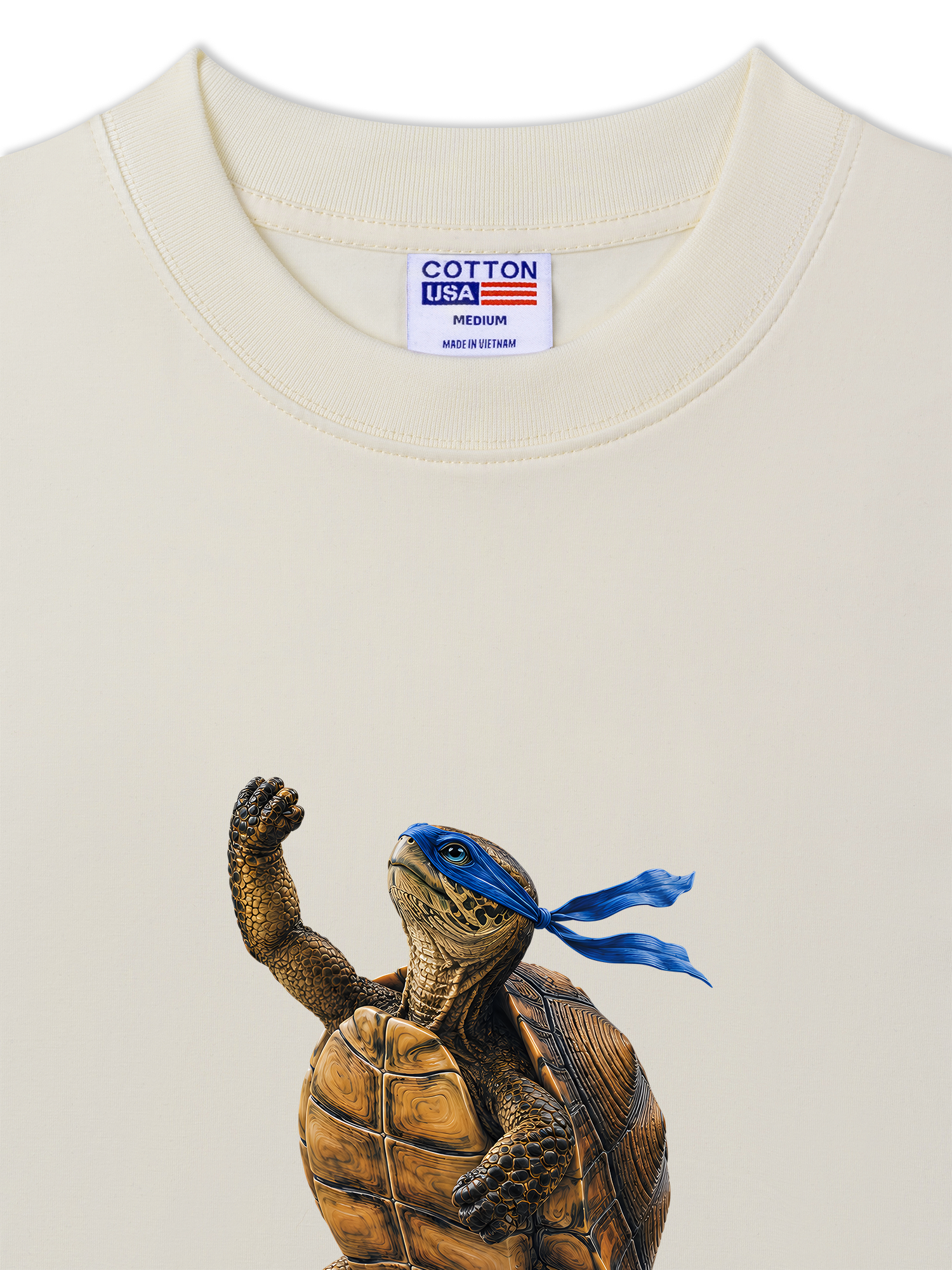 Áo Thun Relaxed Fit Blue Turtle