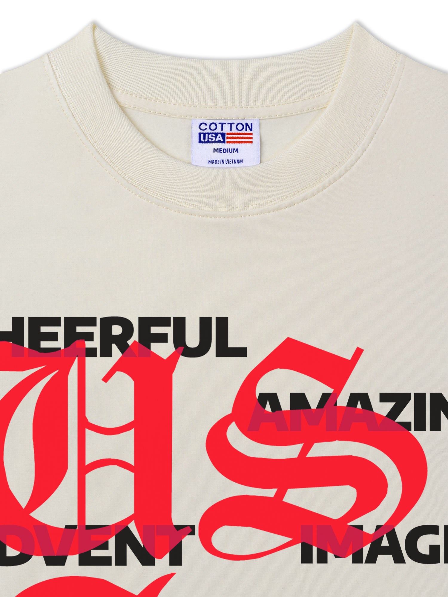 Áo Thun Relaxed Fit USA Classic Positive