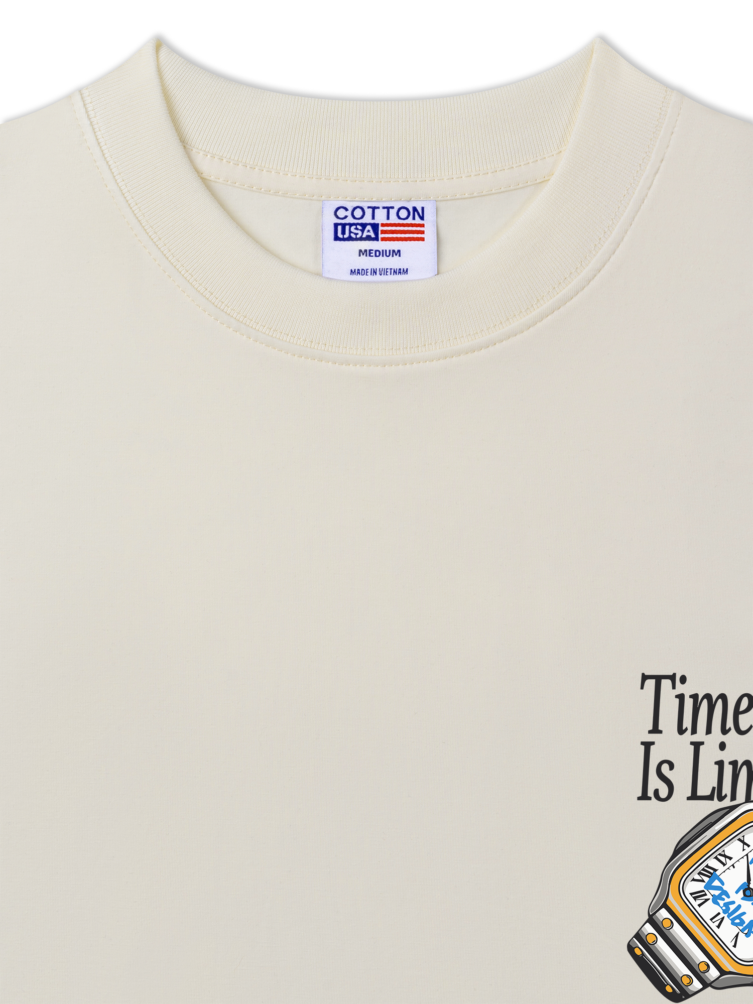 Áo Thun Relaxed Fit Time Is Limited