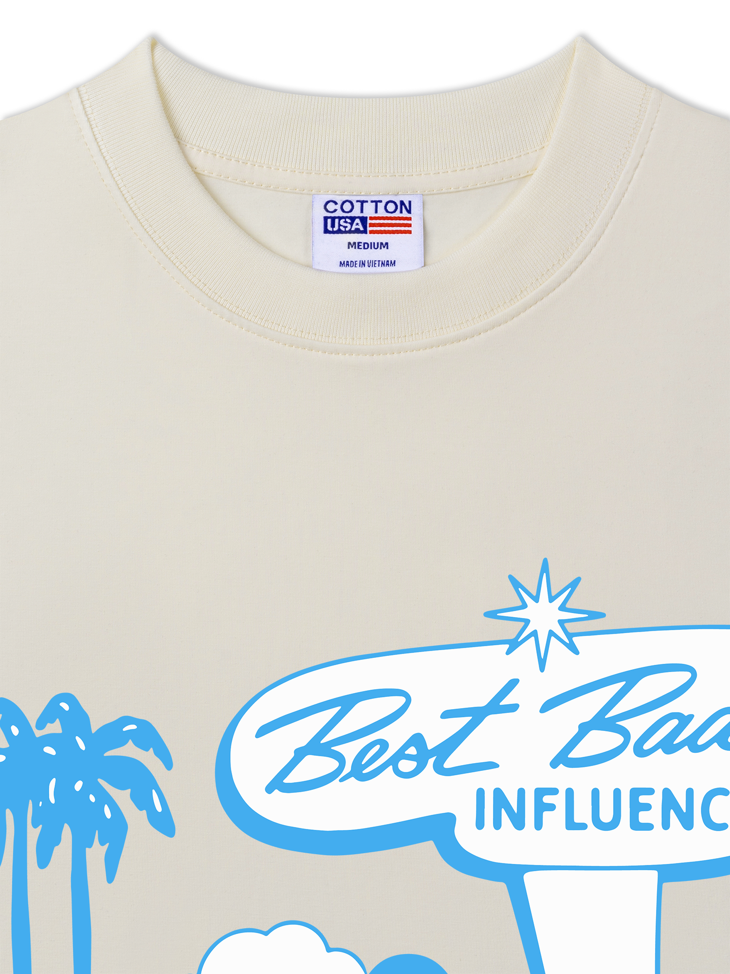 Áo Thun Relaxed Fit Best Bad Influence