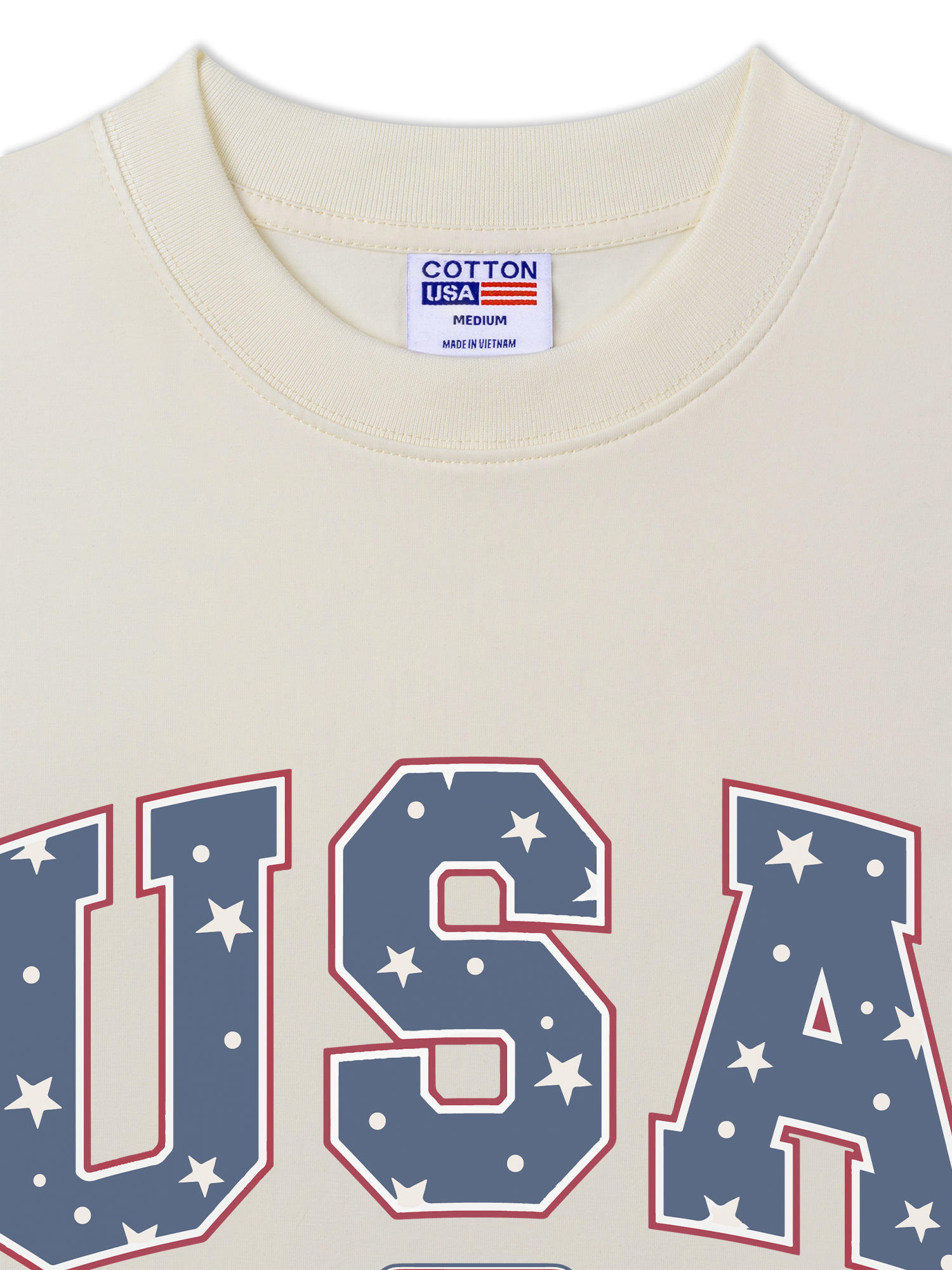 Áo Thun Relaxed USA Retro Star
