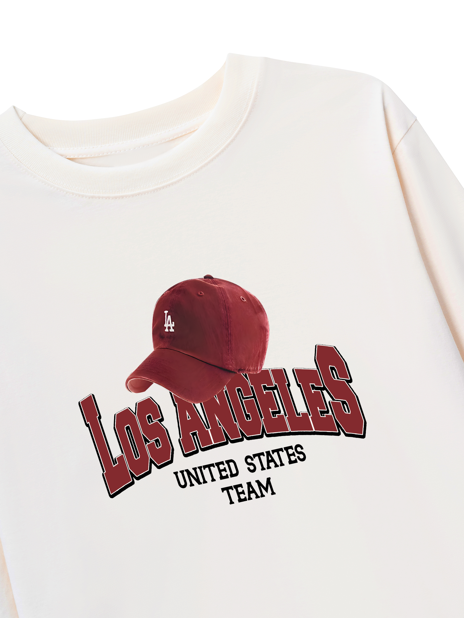 Áo Thun Dài Tay USA Los Ageles