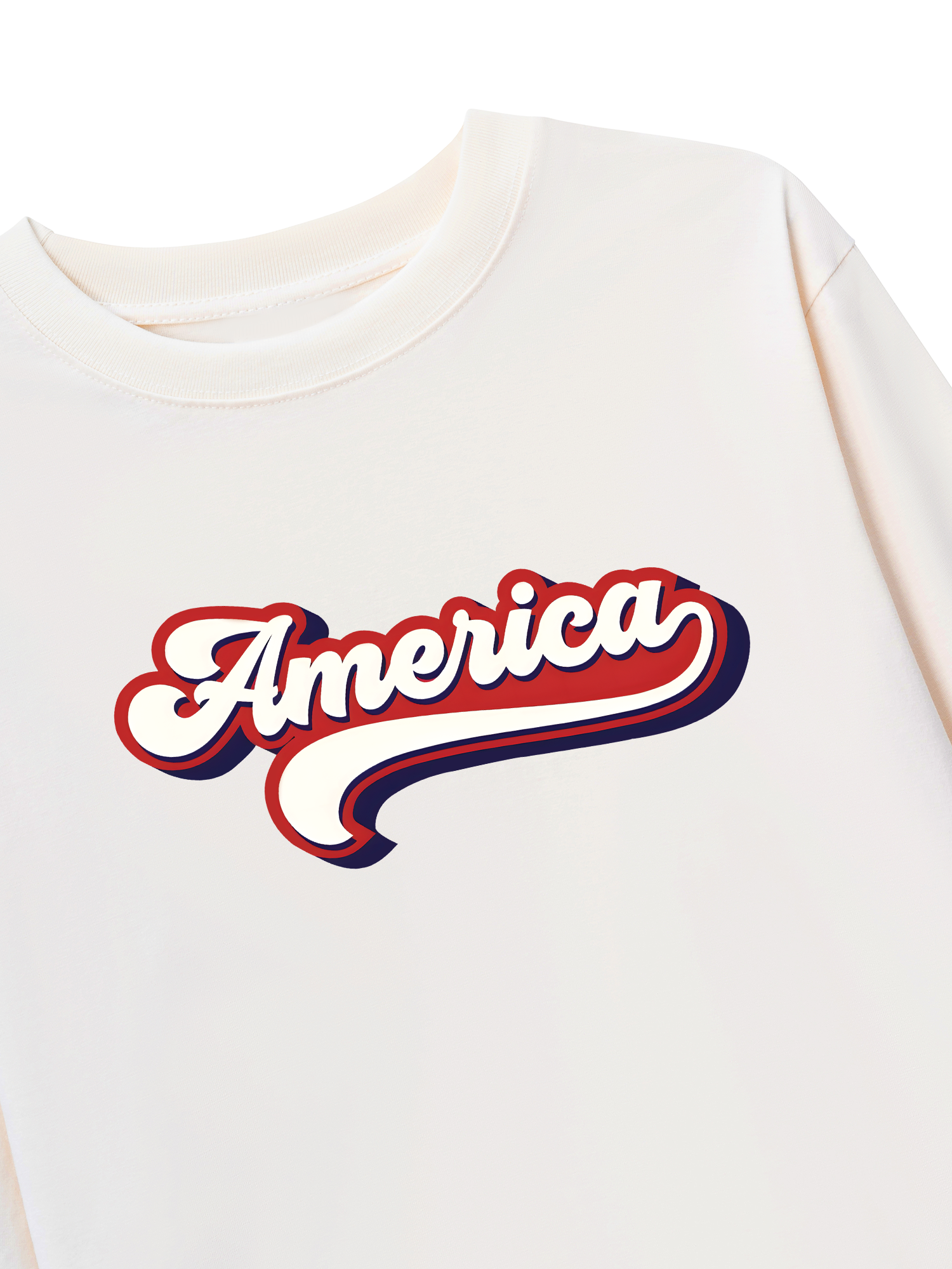 Áo Thun Dài Tay USA Vintage America