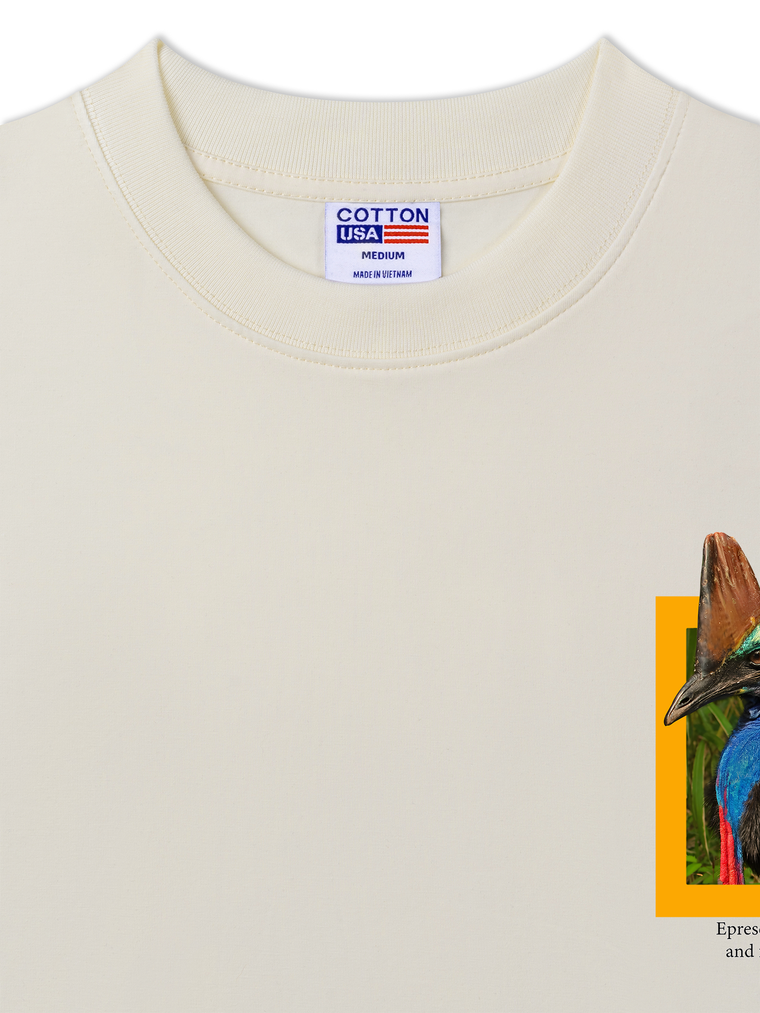 Áo Thun Relaxed Fit Wild Life Familial Bonds