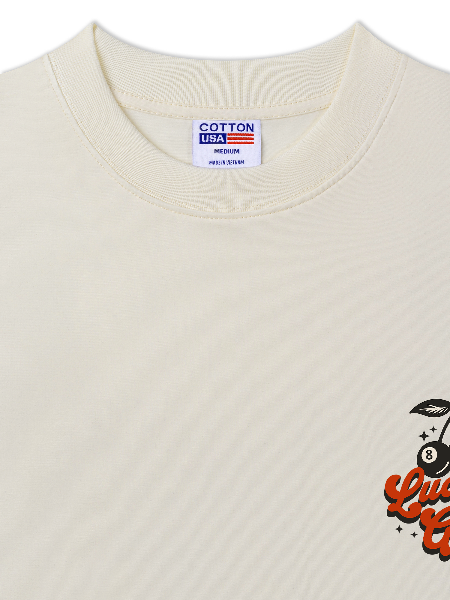 Áo Thun Relaxed Fit Billiards Lucky Girl