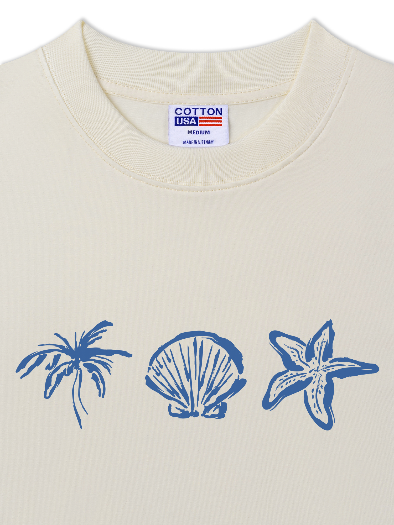 Áo Thun Relaxed Fit Tropical Sea You Soon