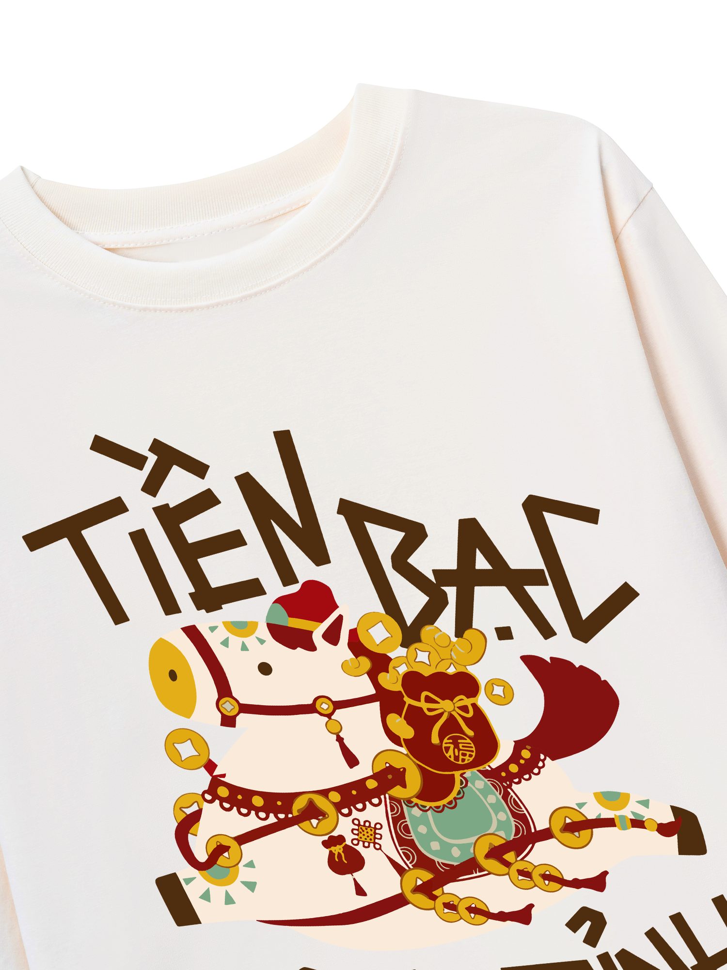 Áo Thun Dài Tay Tiền Bạc Rủng Rỉnh