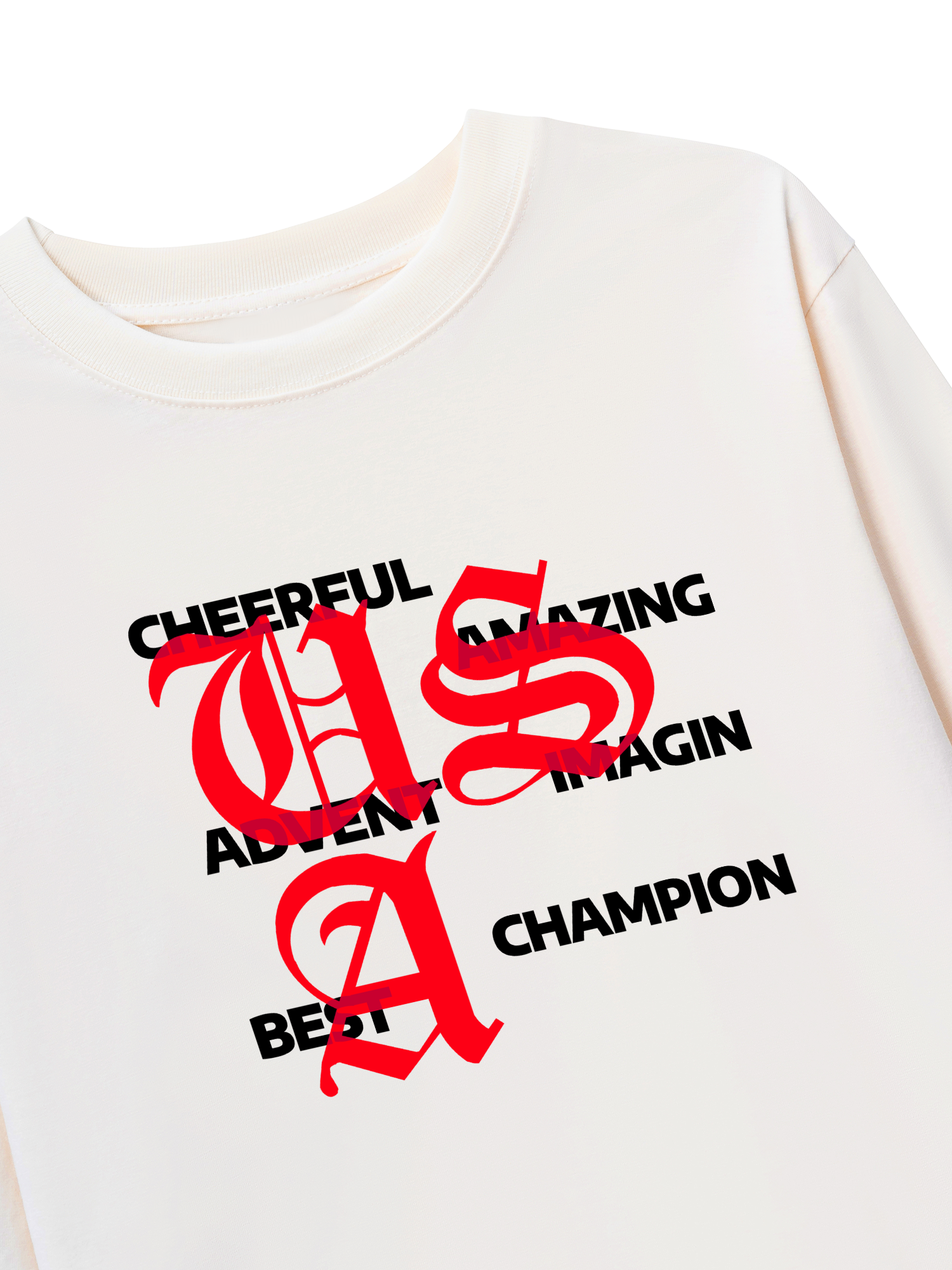 Áo Thun Dài Tay USA Classic Positive