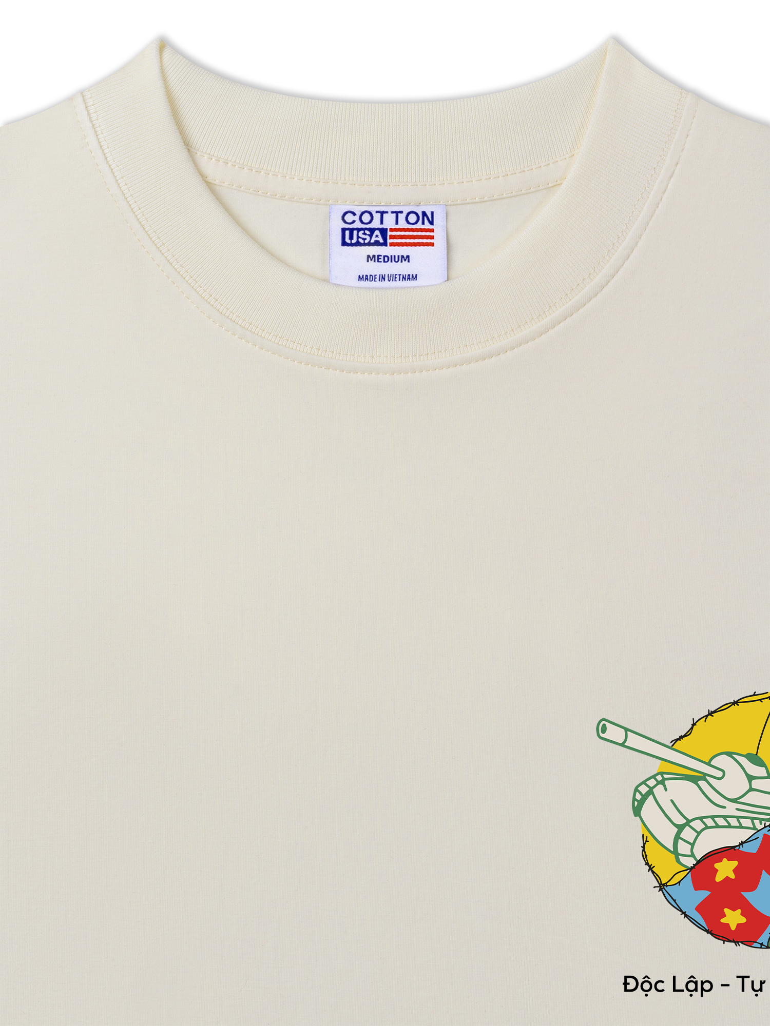 Áo Thun Relaxed Fit Hoà Bình Việt Nam