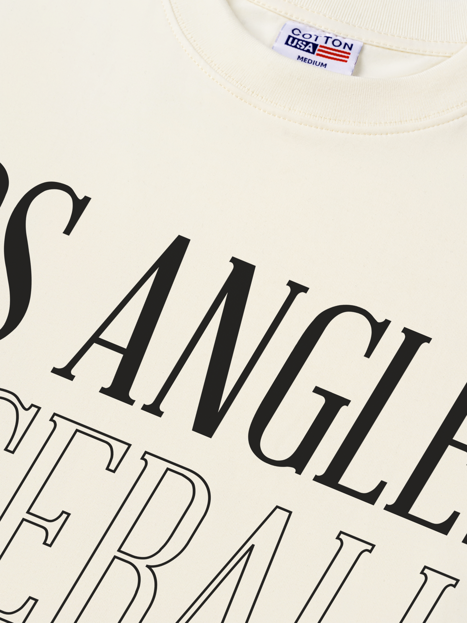 Áo Thun Relaxed Fit Baseball Basic Los Angles