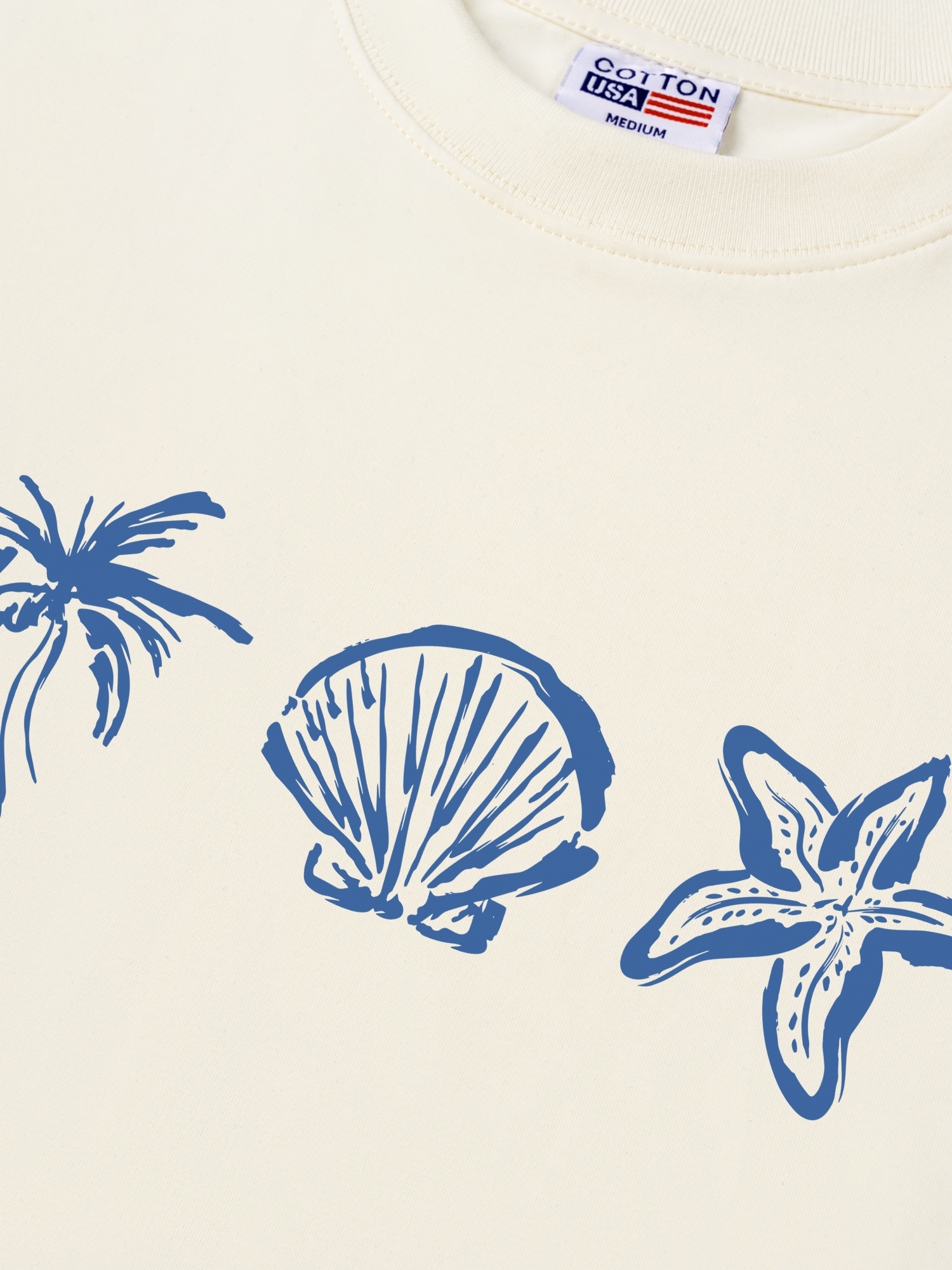 Áo Thun Relaxed Fit Tropical Sea You Soon