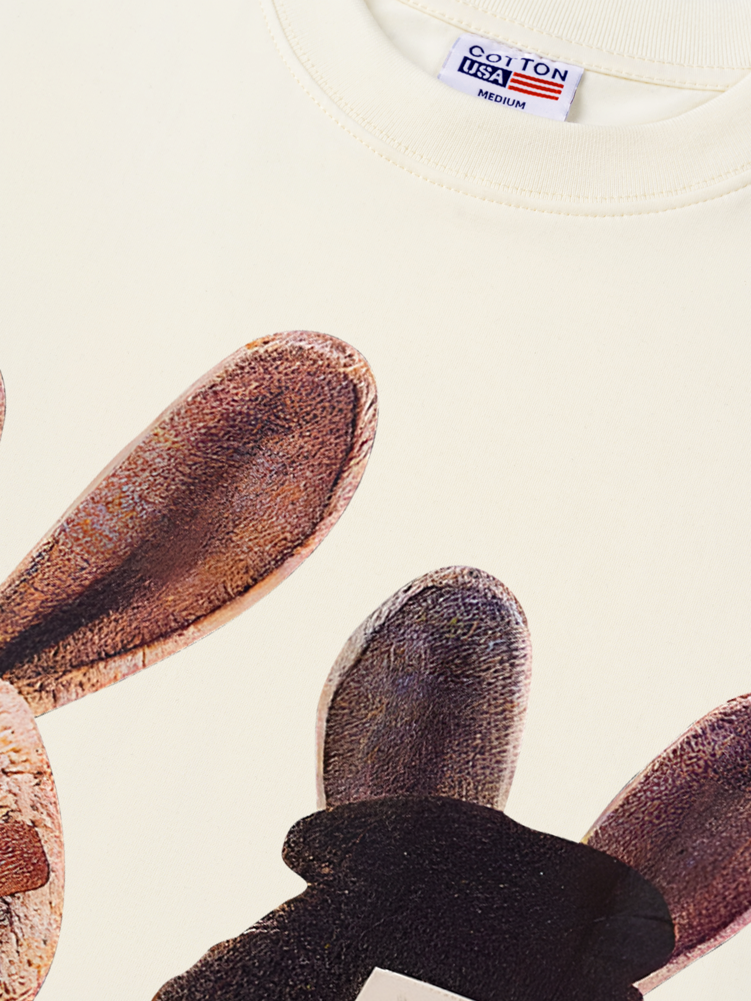 Áo Thun Relaxed Fit Bunny Couple