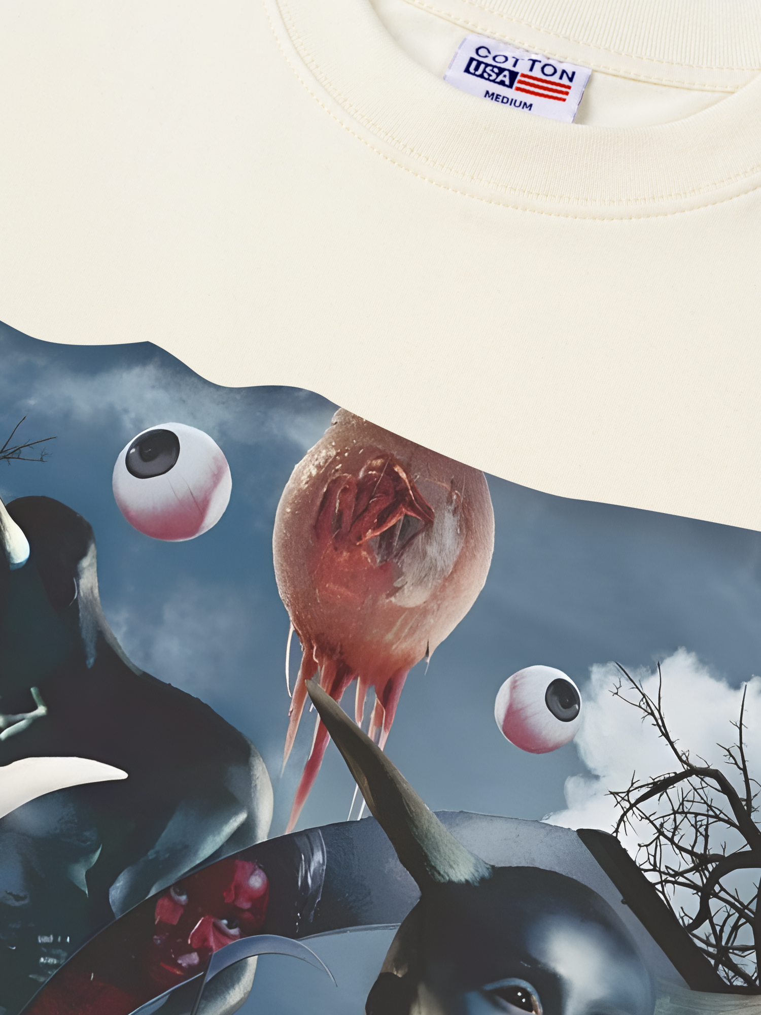 Áo Thun Relaxed Fit Rapper Doja Cat Red Town