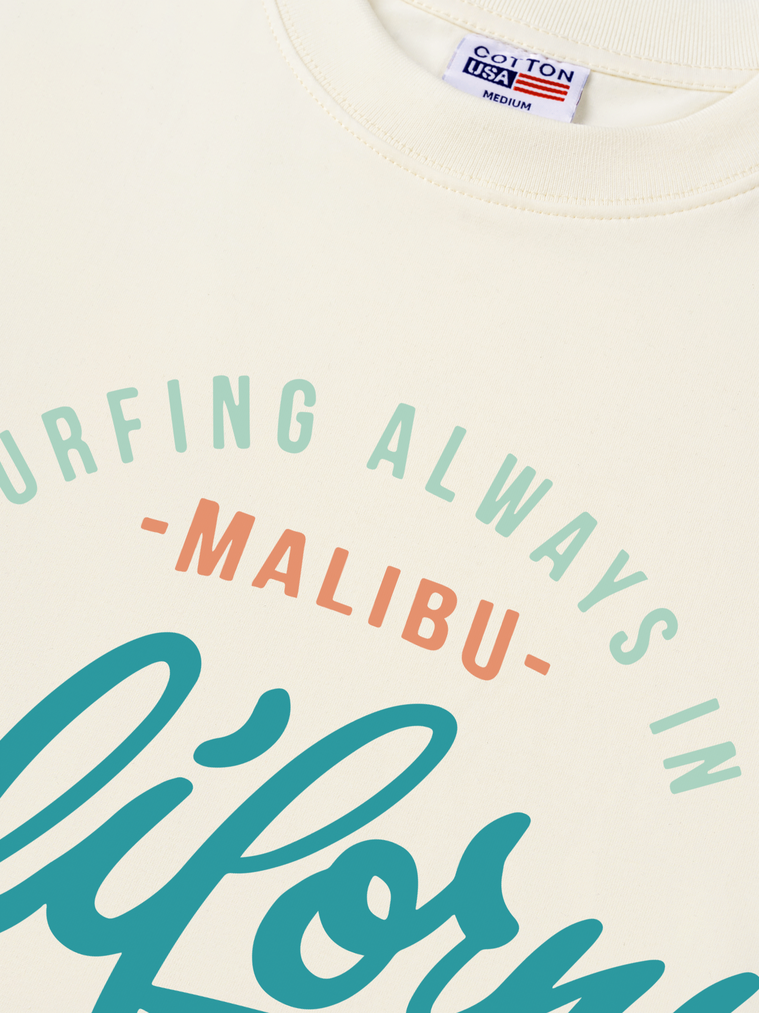 Áo Thun Relaxed Fit City Malibu West Coast