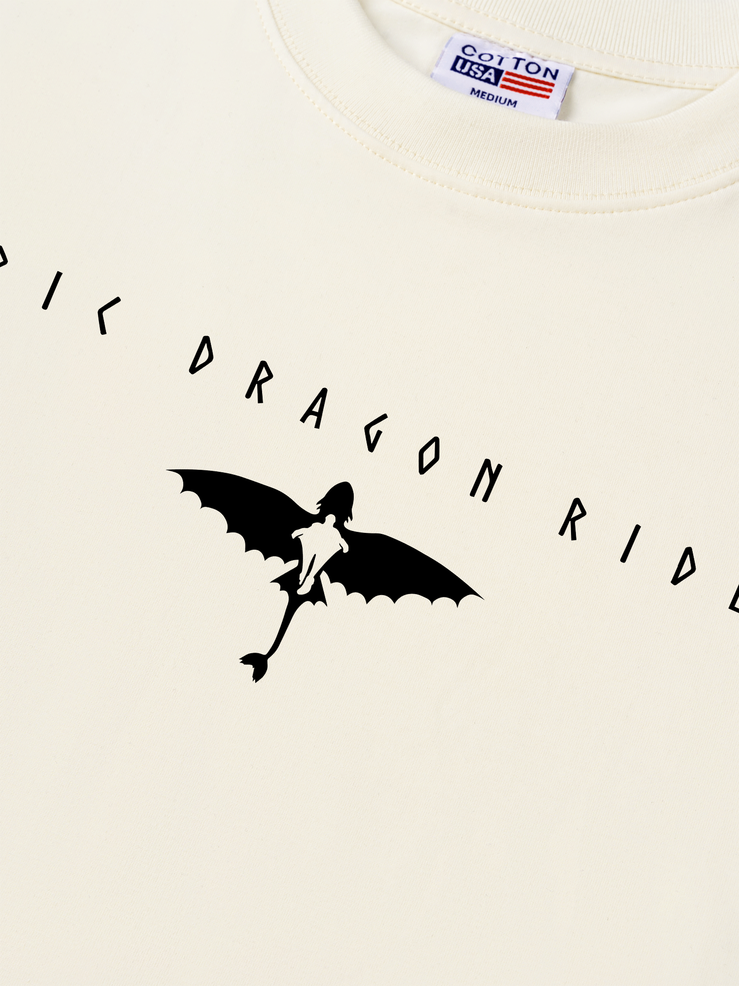 Áo Thun Relaxed Fit Dragon Rider