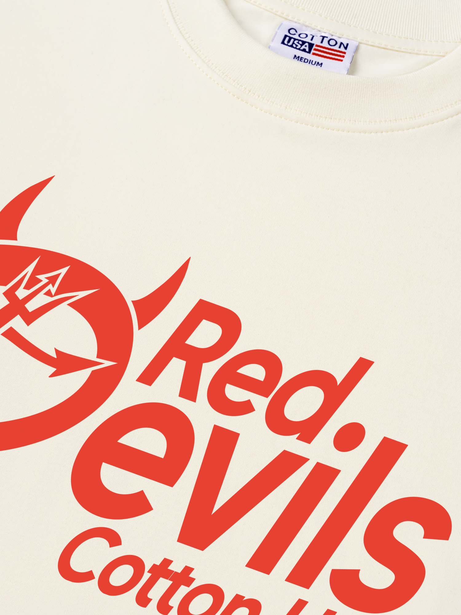 Áo Thun Relaxed Fit Soccer Modern Red Devils
