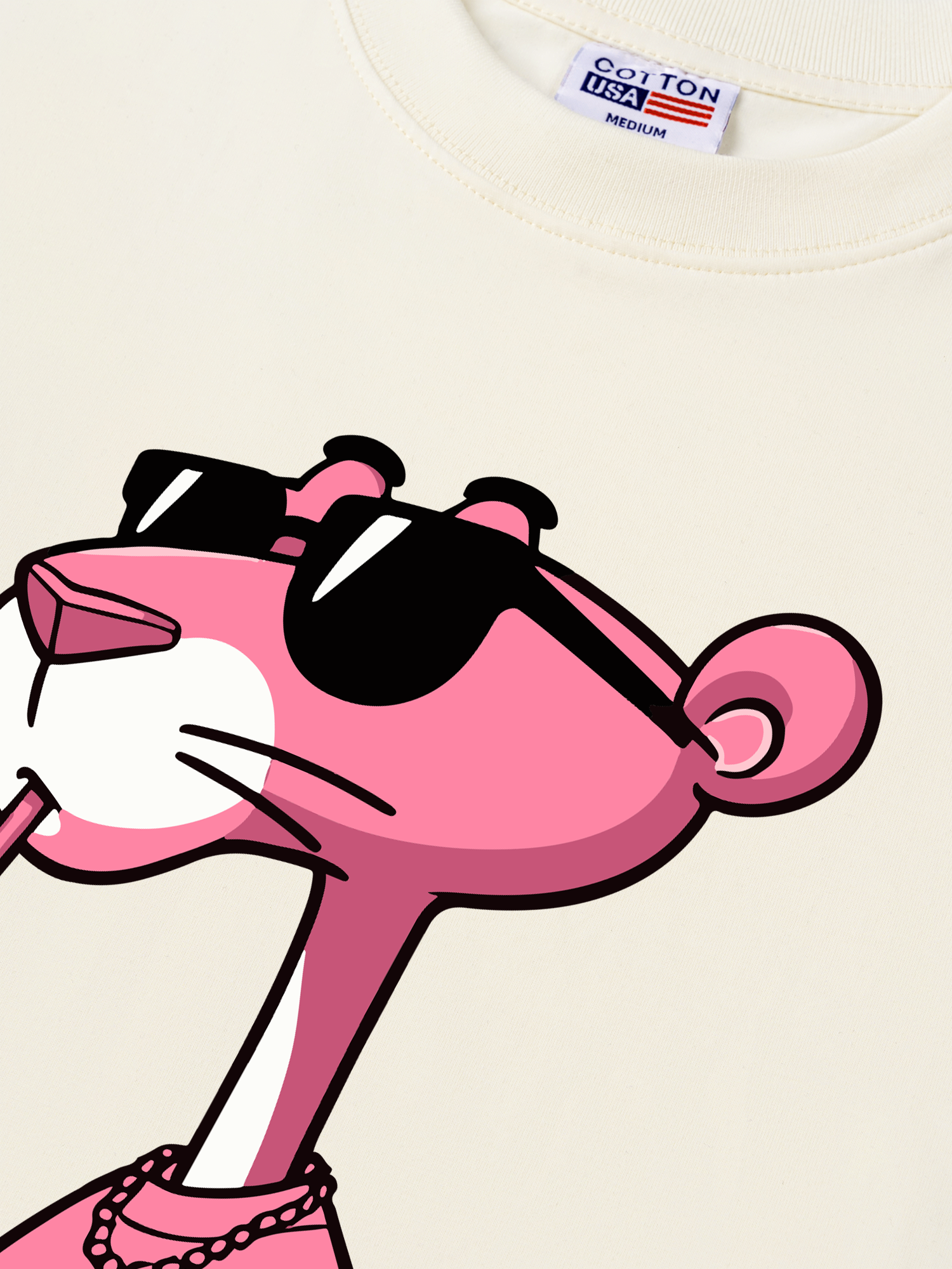 Áo Thun Relaxed Fit Dope Pink Panther