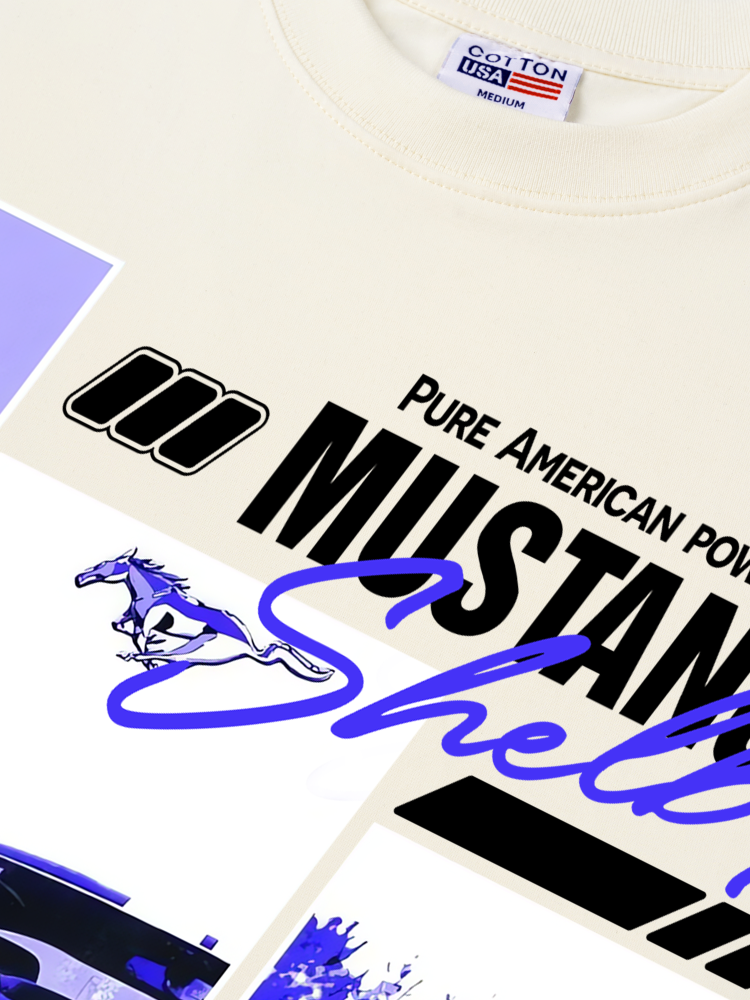 Áo Thun Relaxed Fit Ford Mustang Shelby