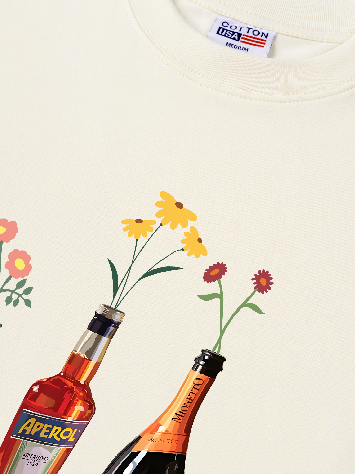 Áo Thun Relaxed Fit Cocktail Vase