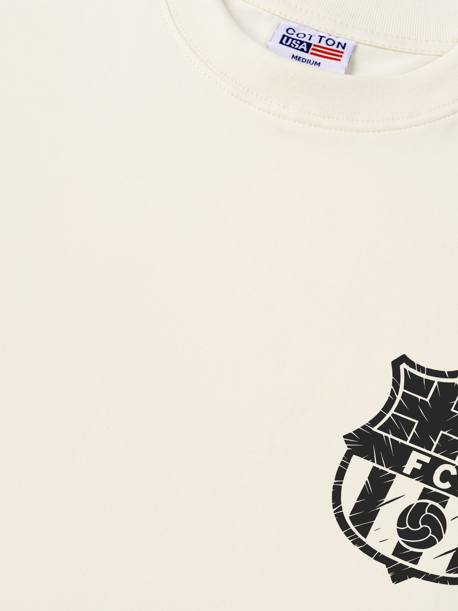 Áo Thun Relaxed Fit Soccer Barcelona Wild Style