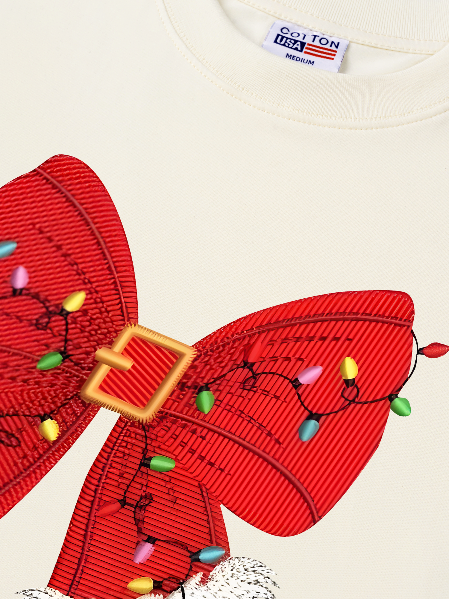 Áo Thun Relaxed Fit Jingle Bow