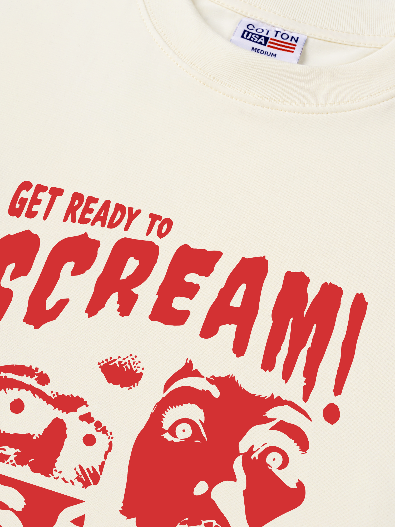 Áo Thun Relaxed Fit Scream