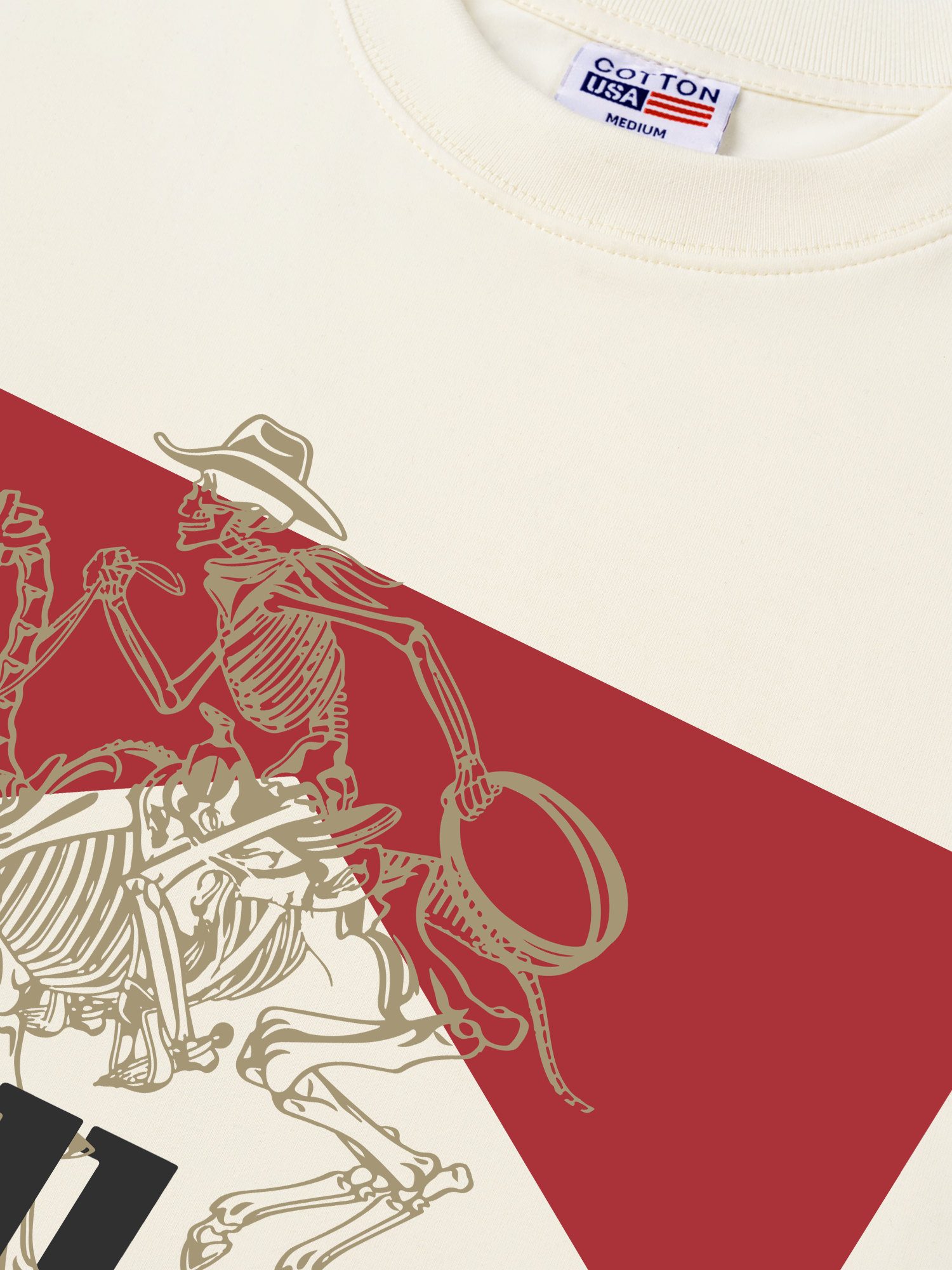 Áo Thun Relaxed Fit Marlboro Sketeton Killer