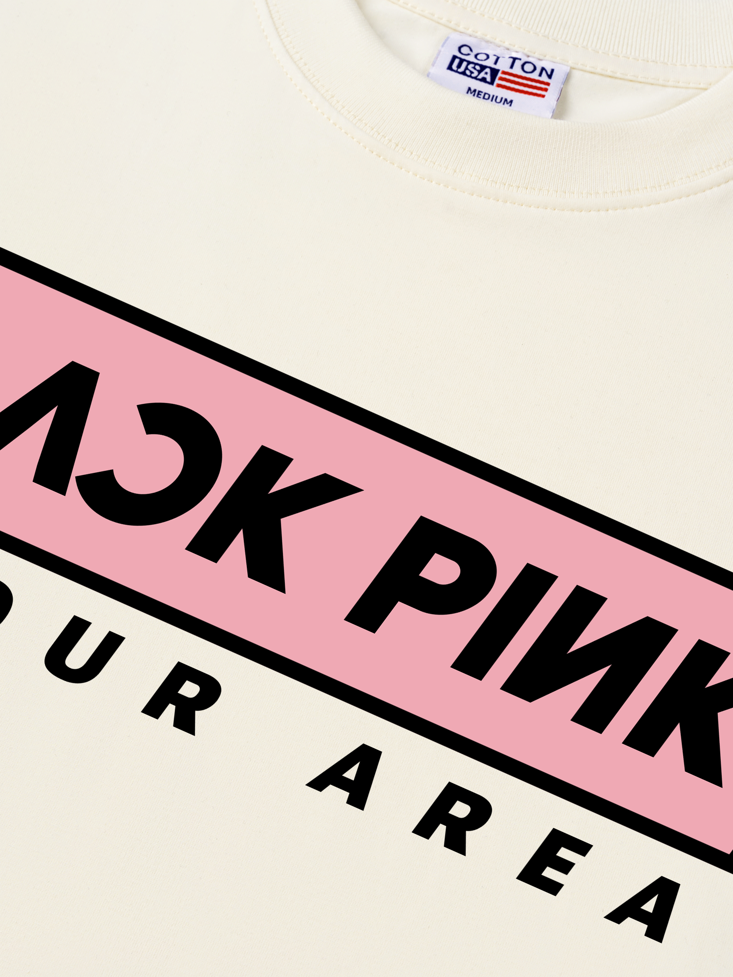 Áo Thun Relaxed Fit Idols Black Pink Jennie