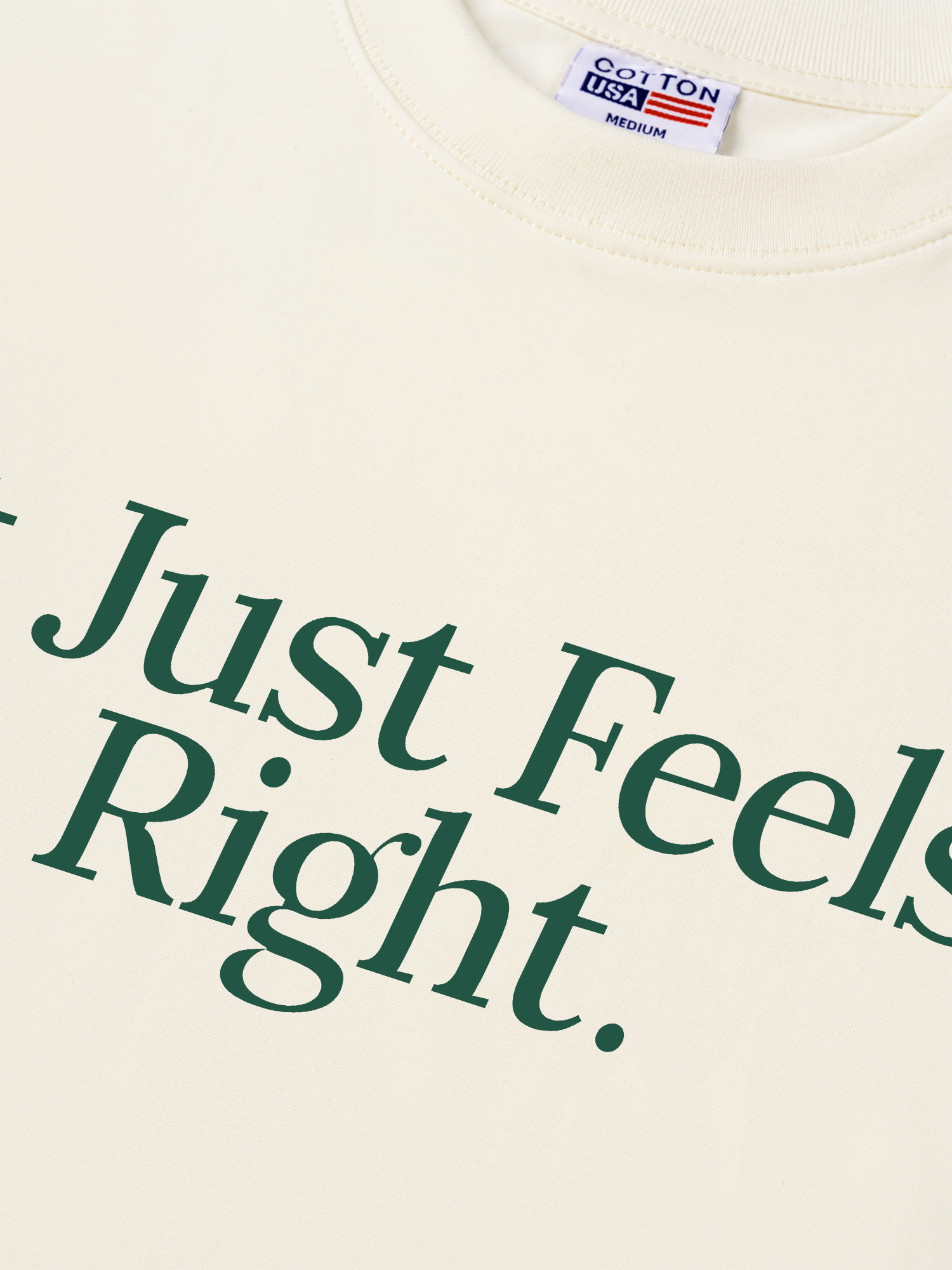 Áo Thun Relaxed Fit It Just Feels Right