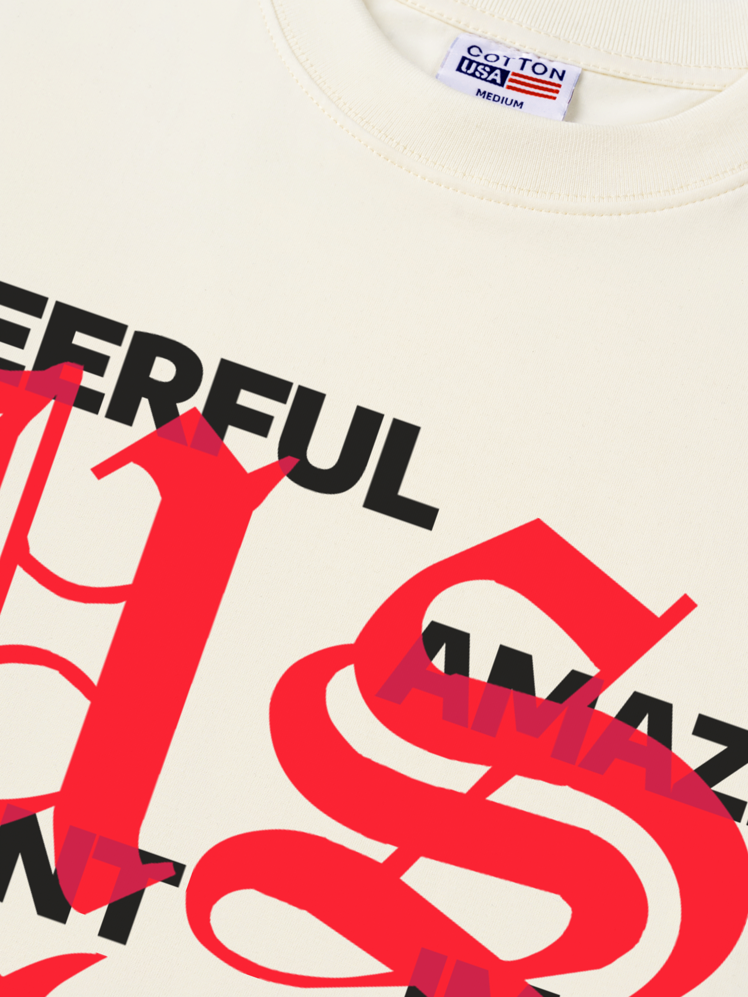 Áo Thun Relaxed Fit USA Classic Positive