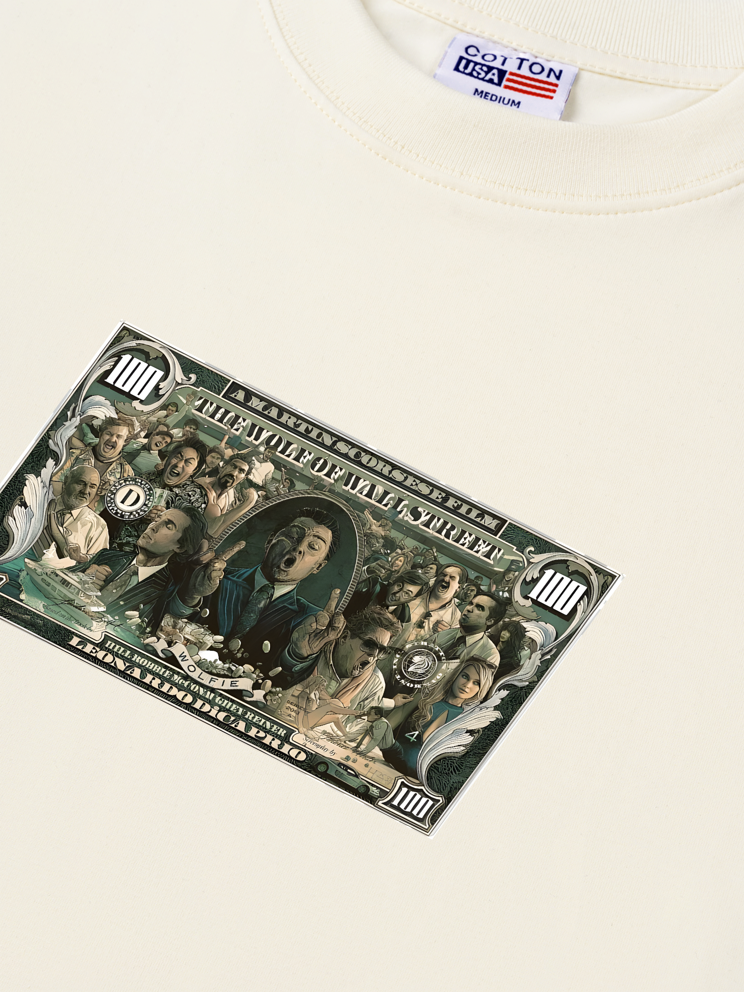 Áo Thun Relaxed Fit The Wolf Of Wall Street