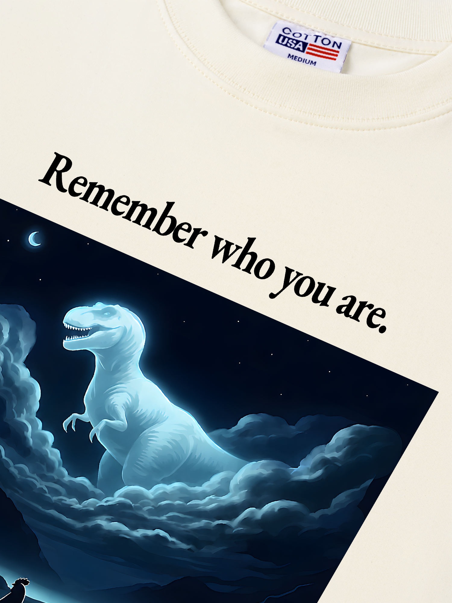 Áo Thun Relaxed Fit Remember Who You Are