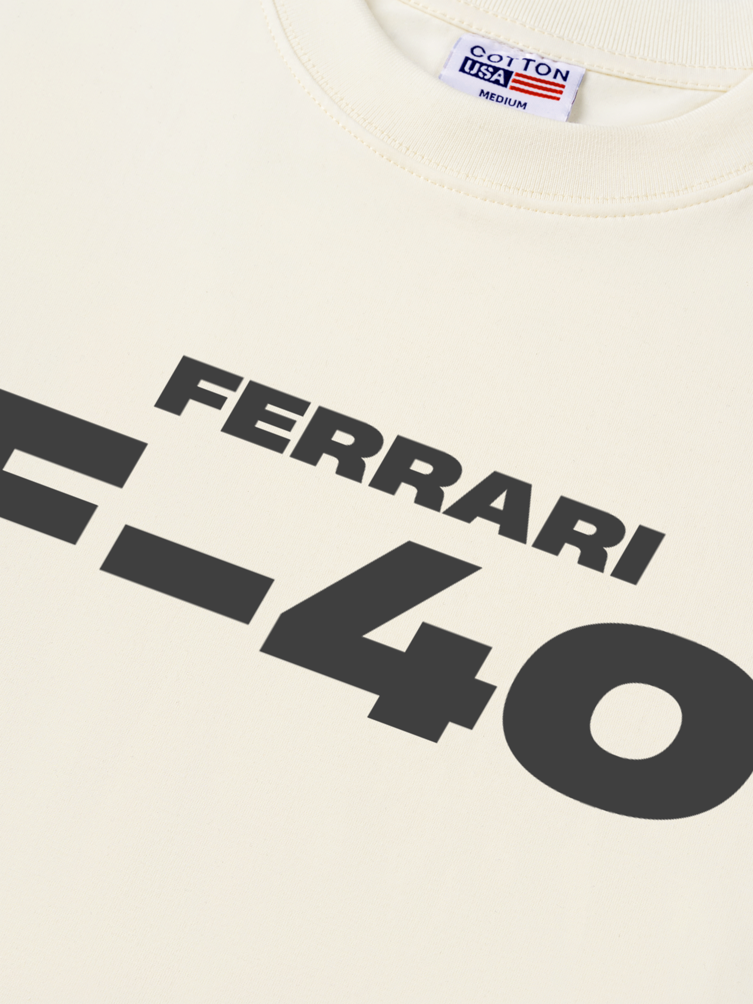 Áo Thun Relaxed Fit Ferrari F-40 Classic