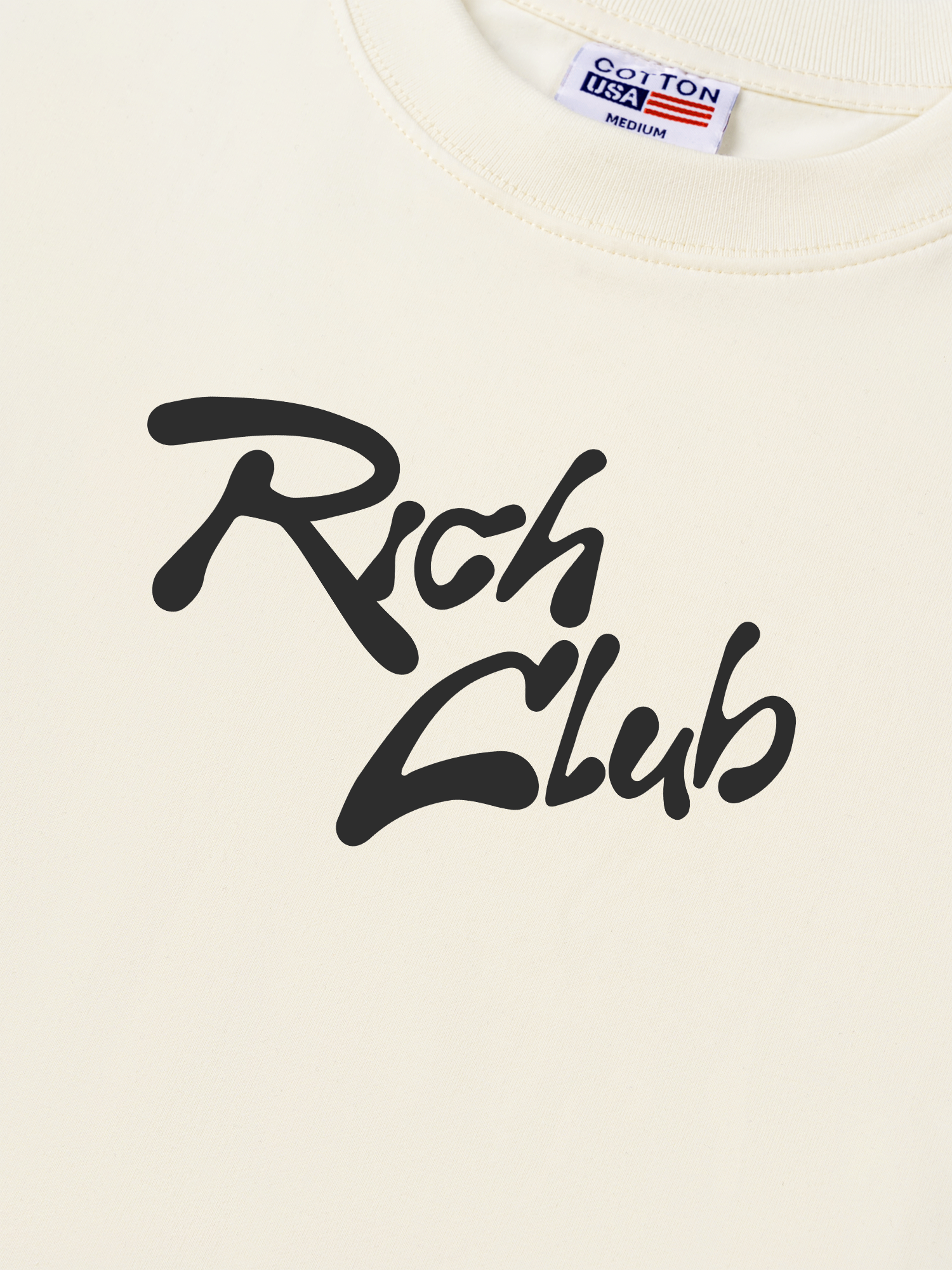 Áo Thun Relaxed Fit Money Rich Club