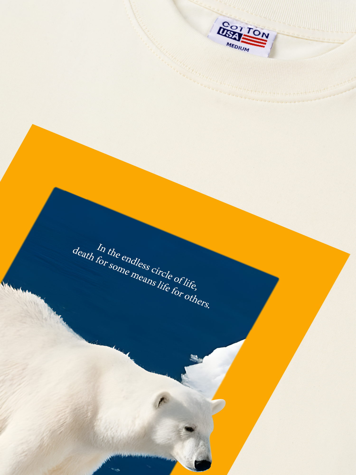 Áo Thun Relaxed Fit Wild Life Polar On Giant Ice