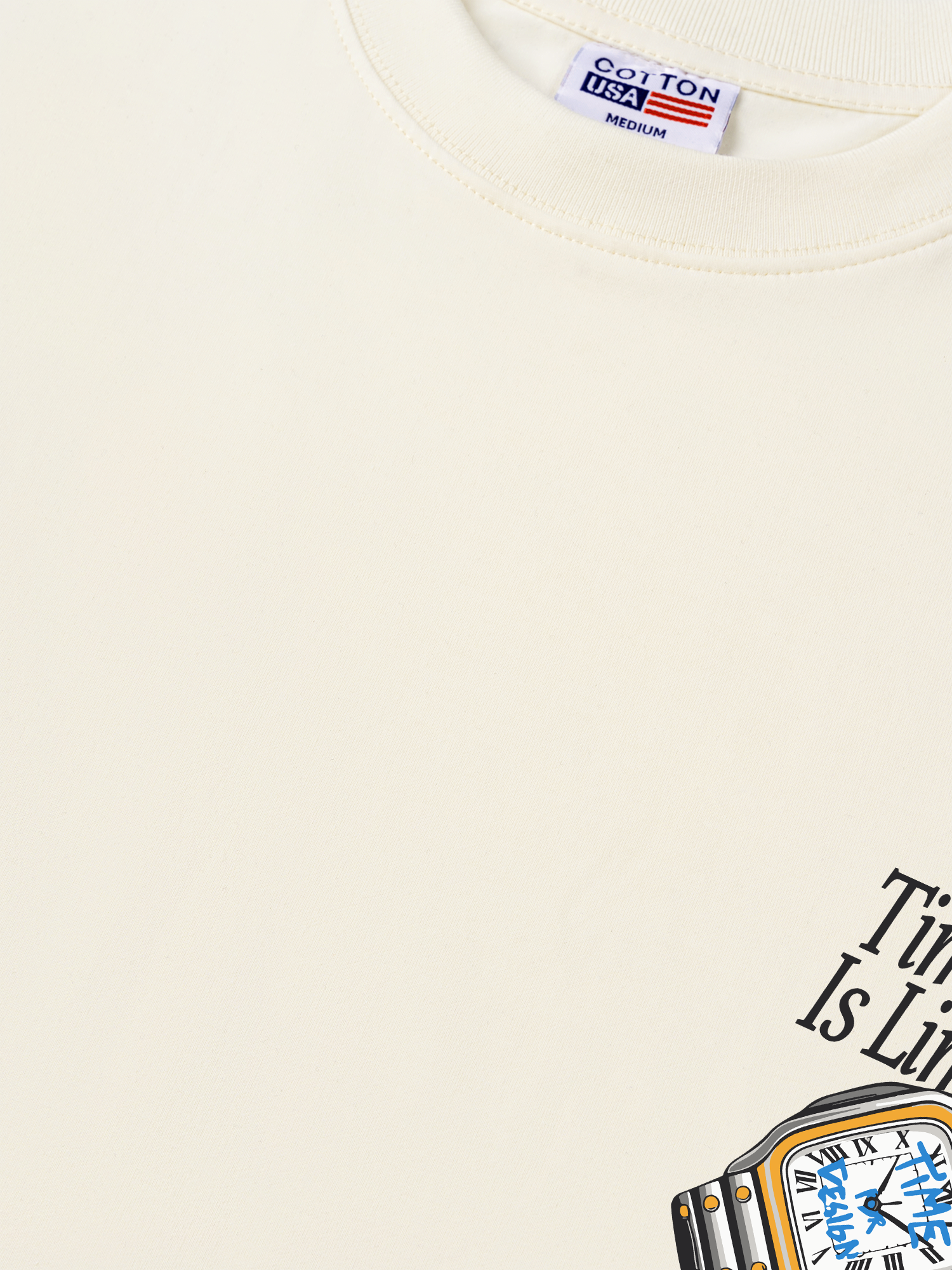 Áo Thun Relaxed Fit Time Is Limited