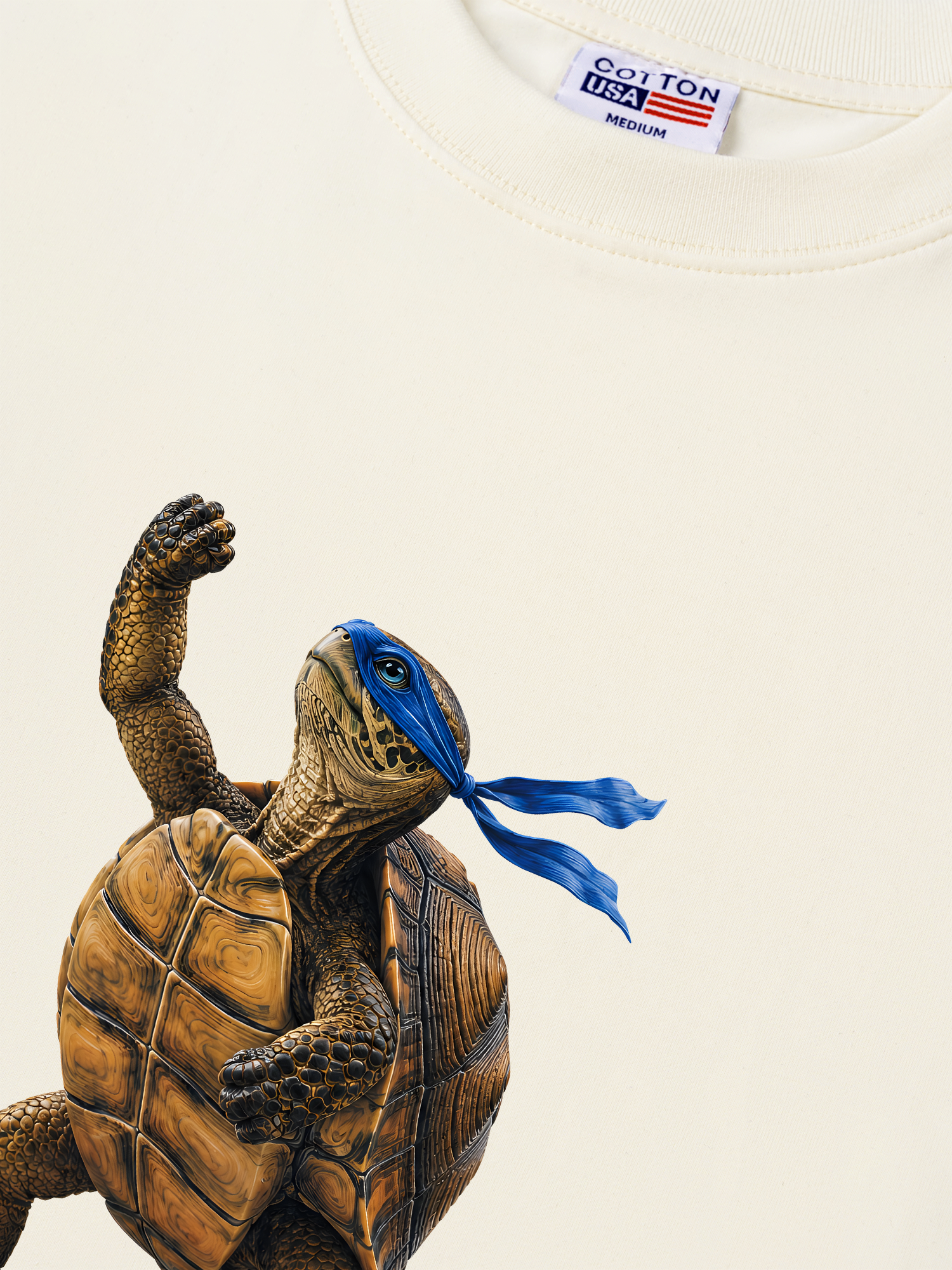 Áo Thun Relaxed Fit Blue Turtle