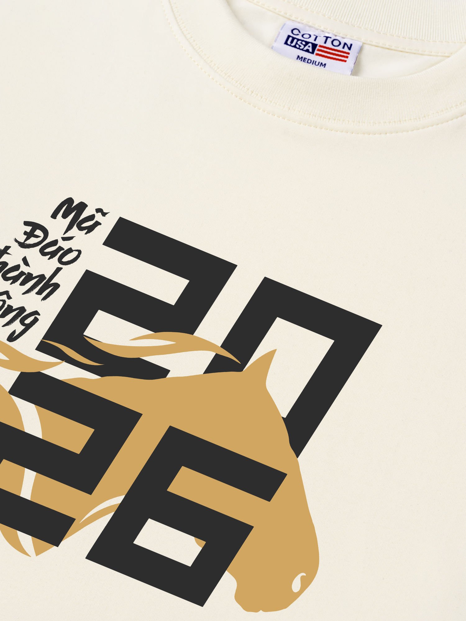 Áo Thun Relaxed Fit Phi Nước Đại