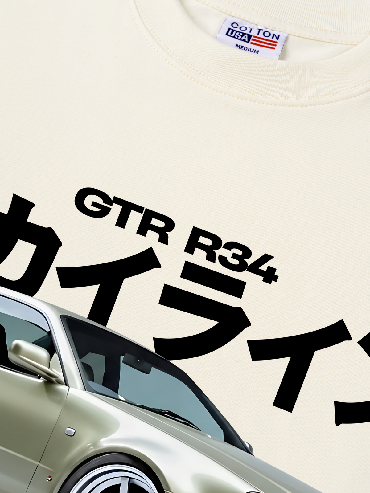 Áo Thun Relaxed Fit Skyline GTR R34