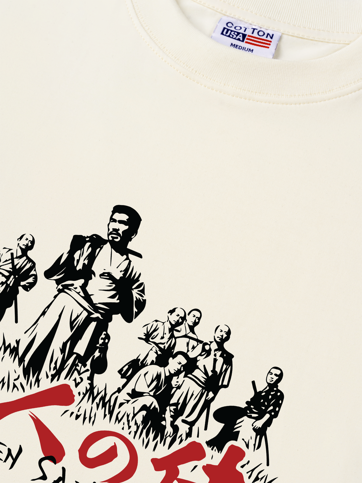 Áo Thun Relaxed Fit Seven Samurai